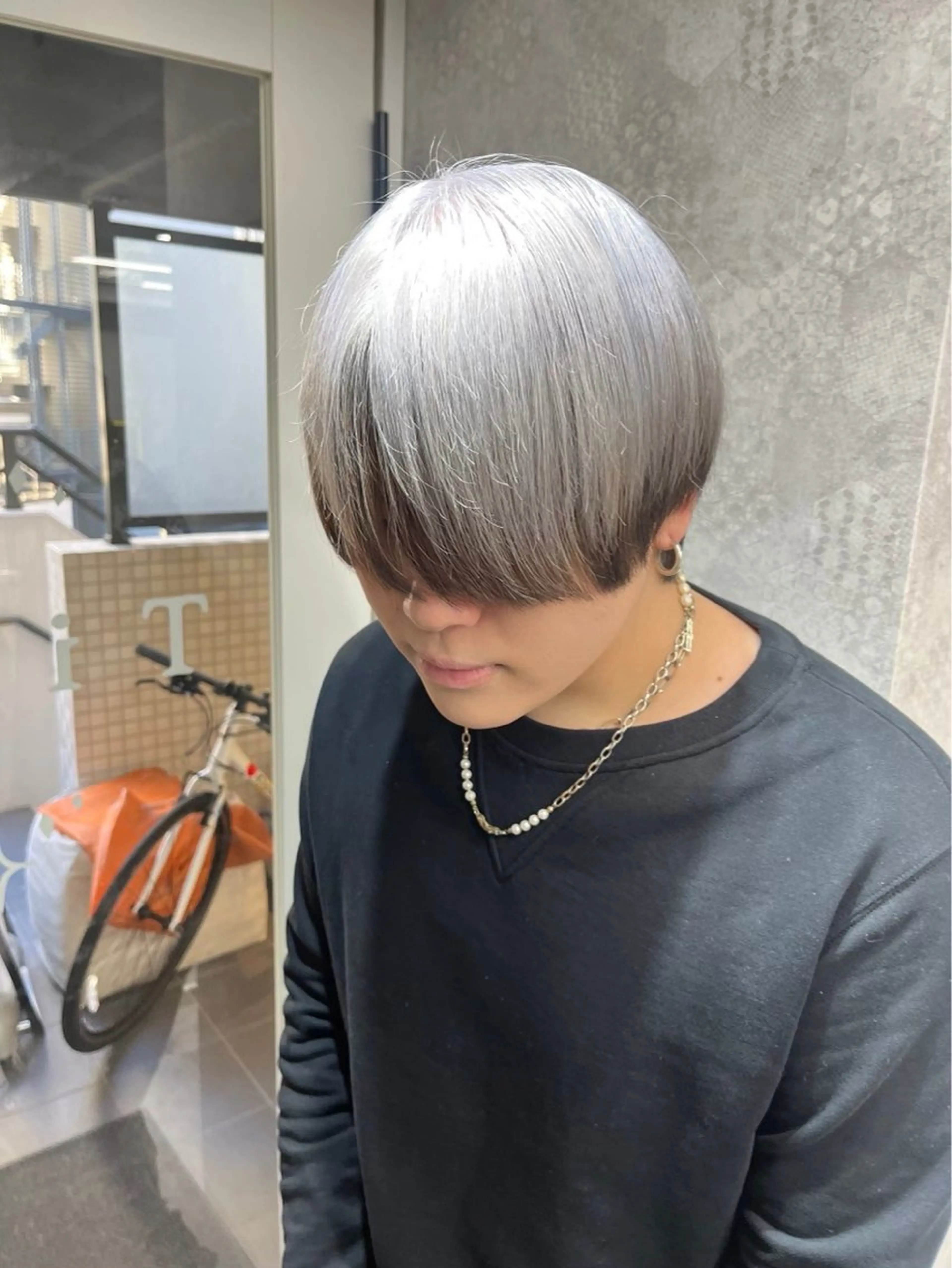 ショート ヘアカラー トリートメント ヘアセット 透明感カラー/ ブリーチ/💓パタオのヘアスタイル