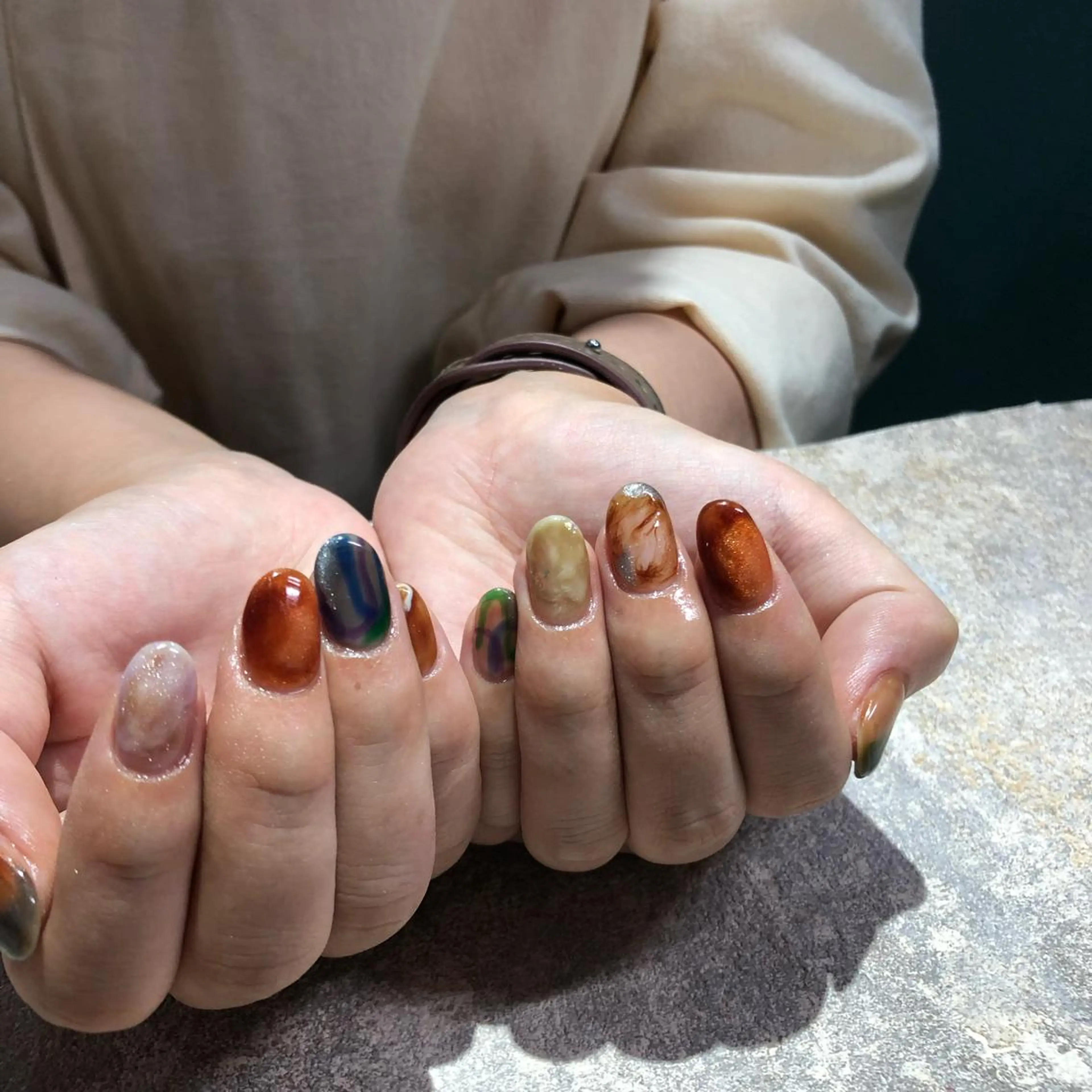 ネイル ハンドネイル フットネイル ハンドケア Miyagi Asamiのネイルデザイン