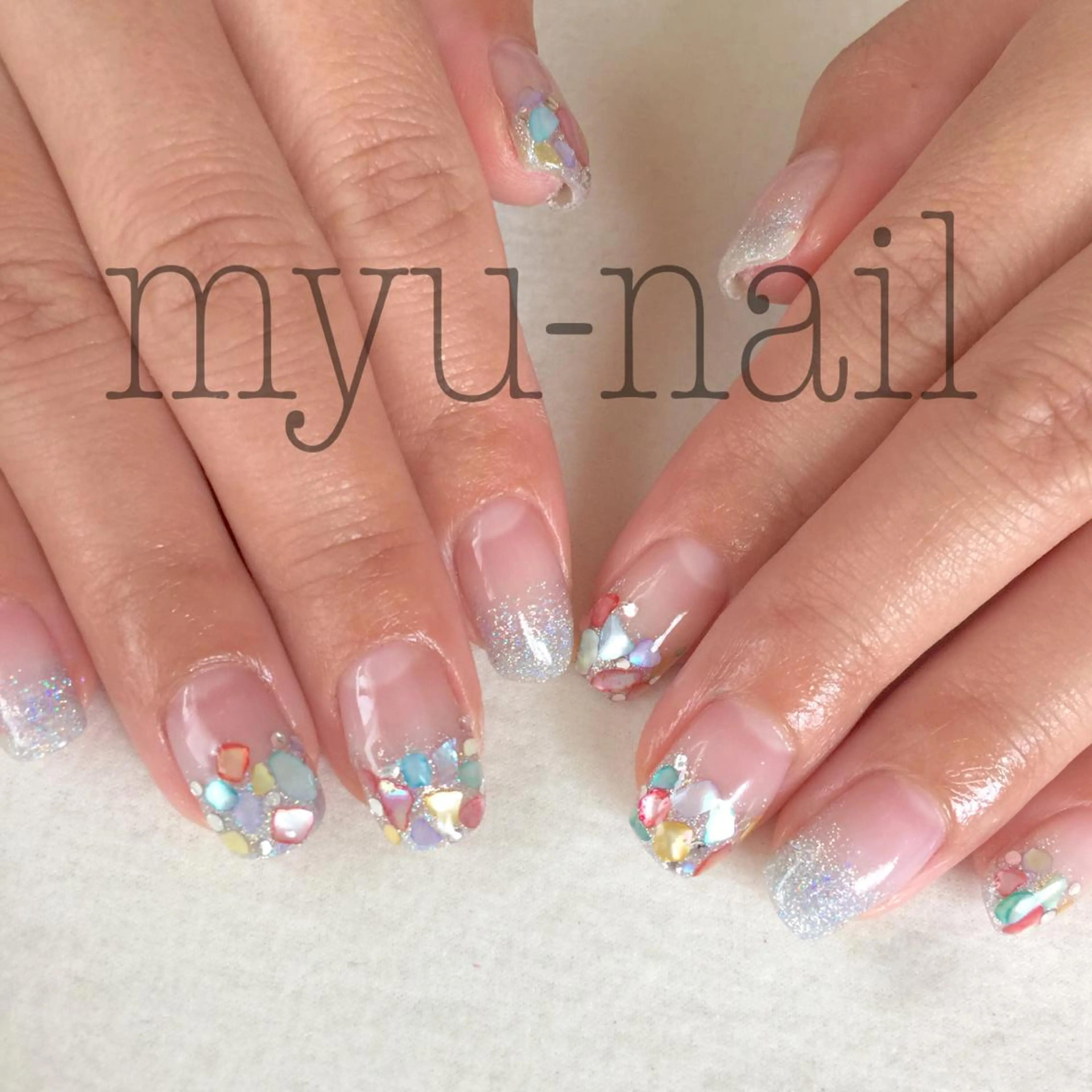 ネイル ハンドネイル ホームサロン myu-nailのネイルデザイン