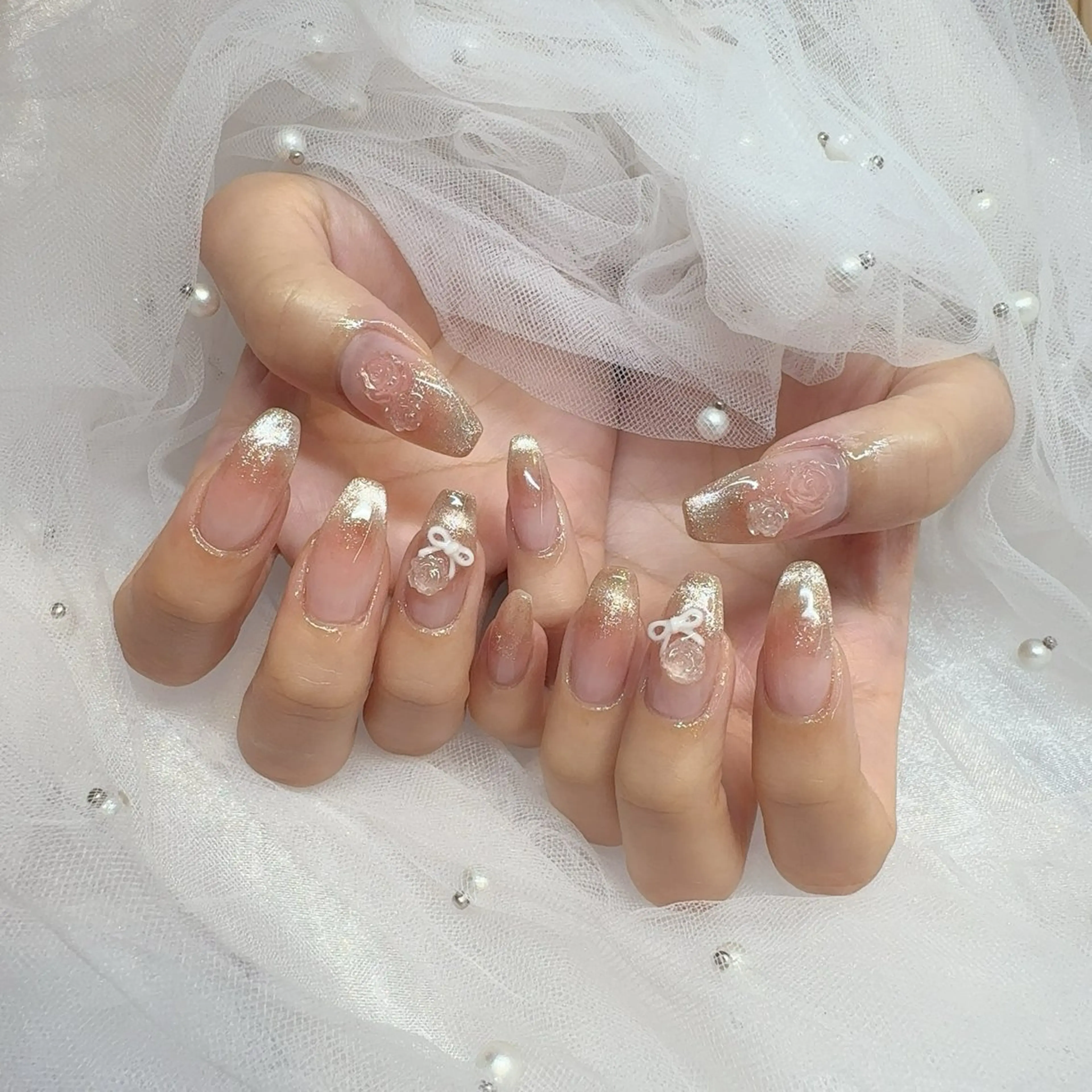 ネイル ハンドネイル ☁️BLITZ 🎀笠原雪音🎀のネイルデザイン