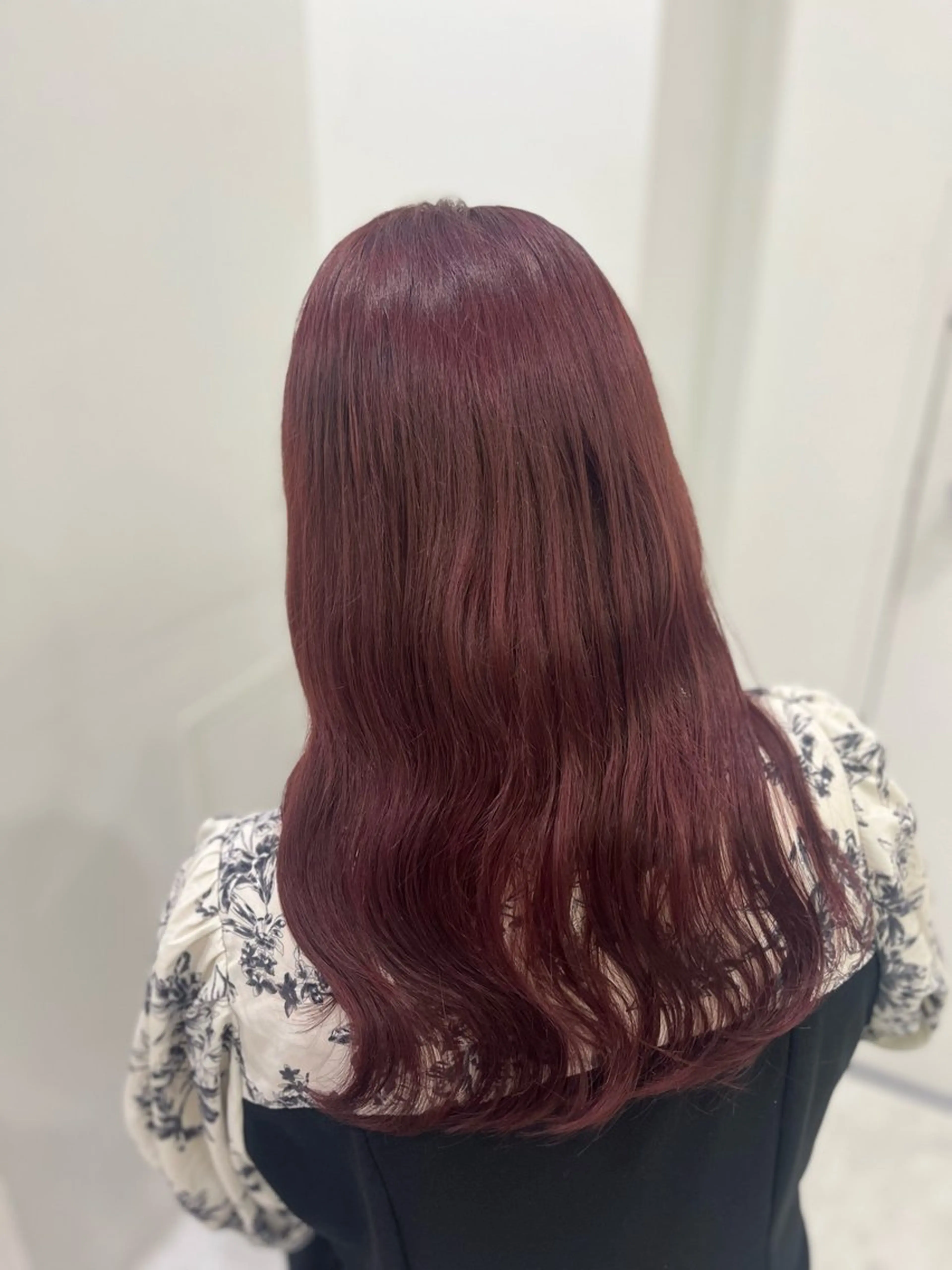 ロング カラー ガーリー♡女の子っぽ ヘア♡ピンクカラー♡のヘアスタイル