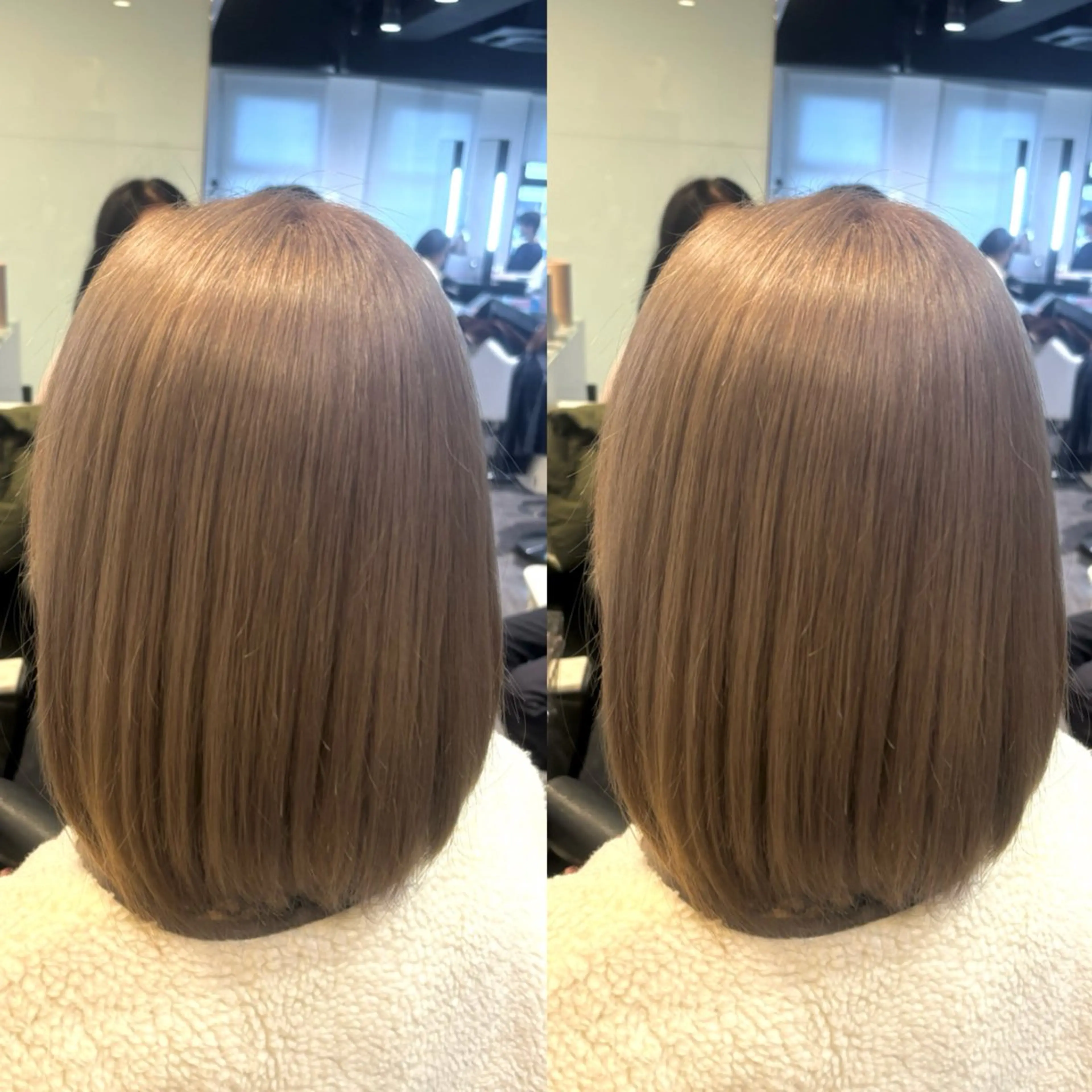 セミロング カラー ヘアカラー トリートメント 【カラー指名No 1✨】HIBIKIのヘアスタイル