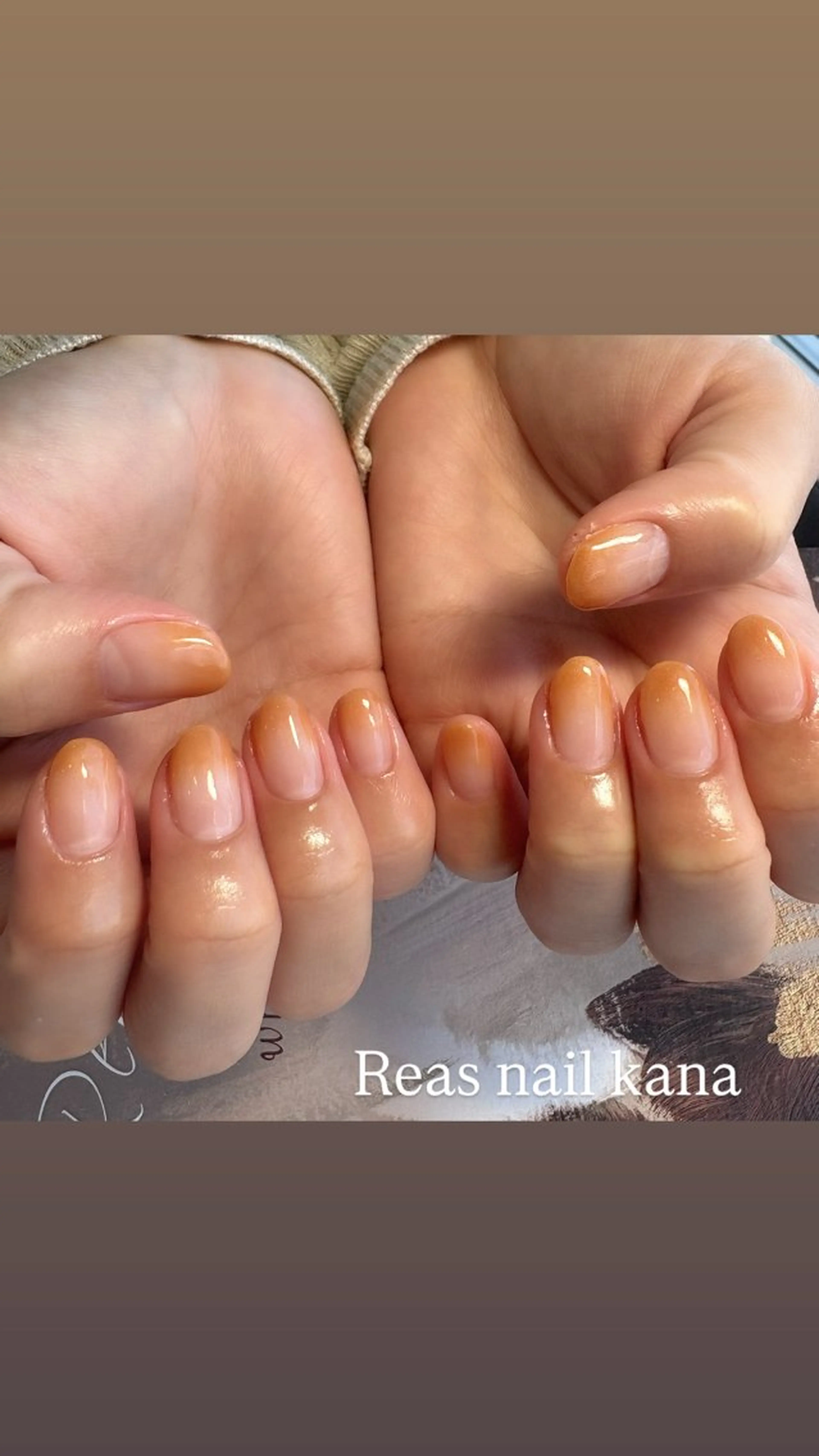 ネイル グラデーション Reas nail kanaのネイルデザイン
