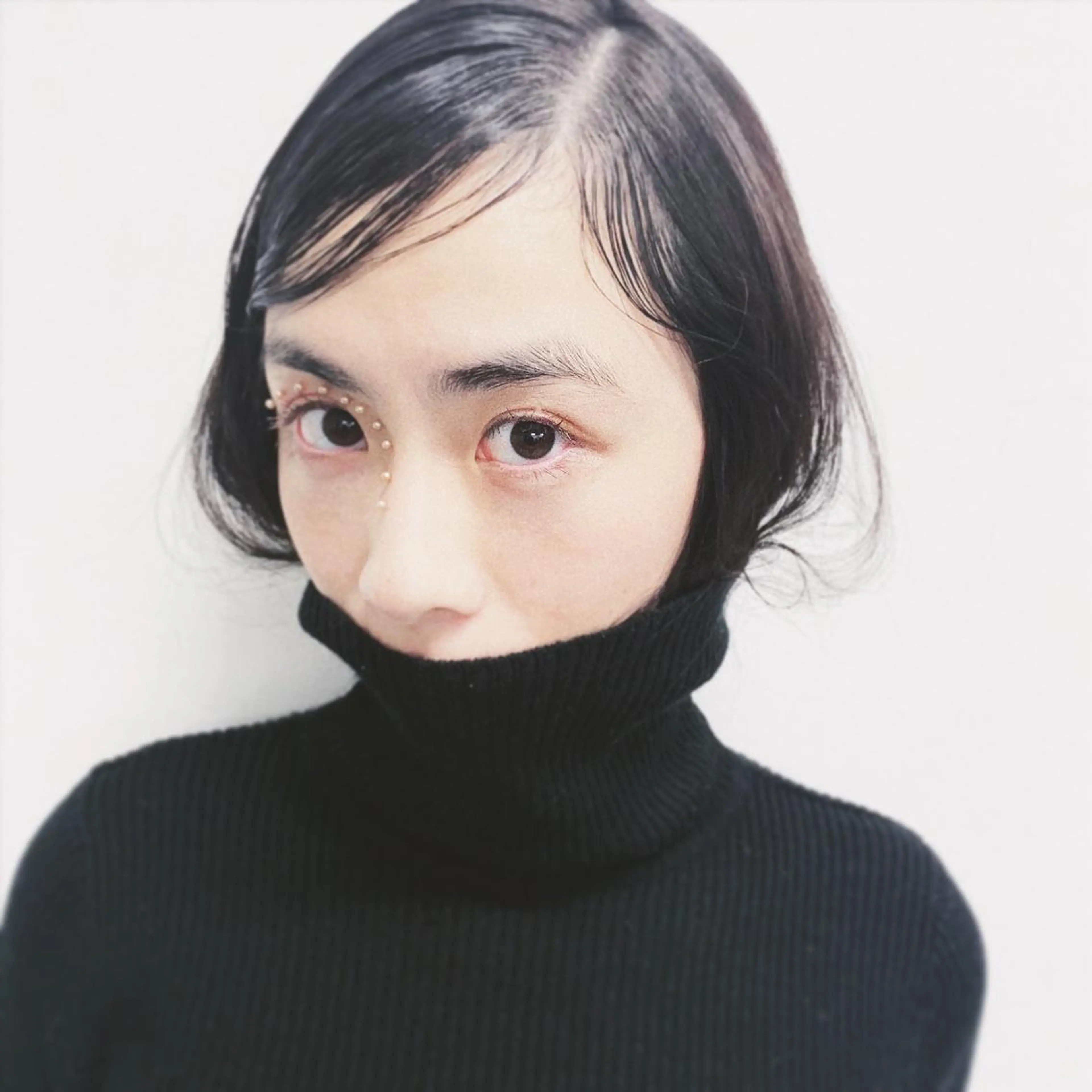 ミディアム カラー パーマ ヘアアレンジ mayu .のヘアスタイル