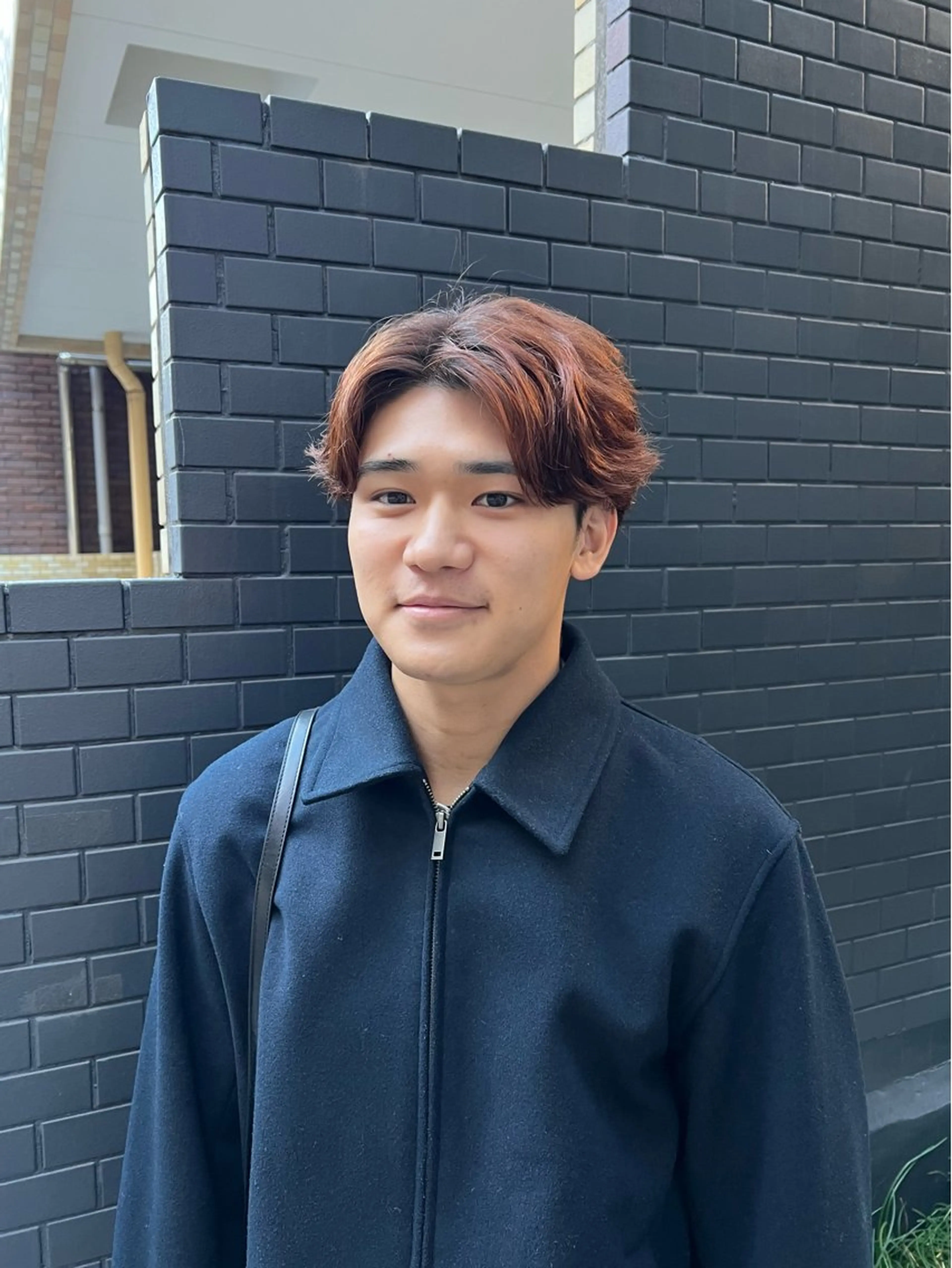 ミディアム パーマ ミディアムパーマ Yui/ショート /シャドウパーマのヘアスタイル