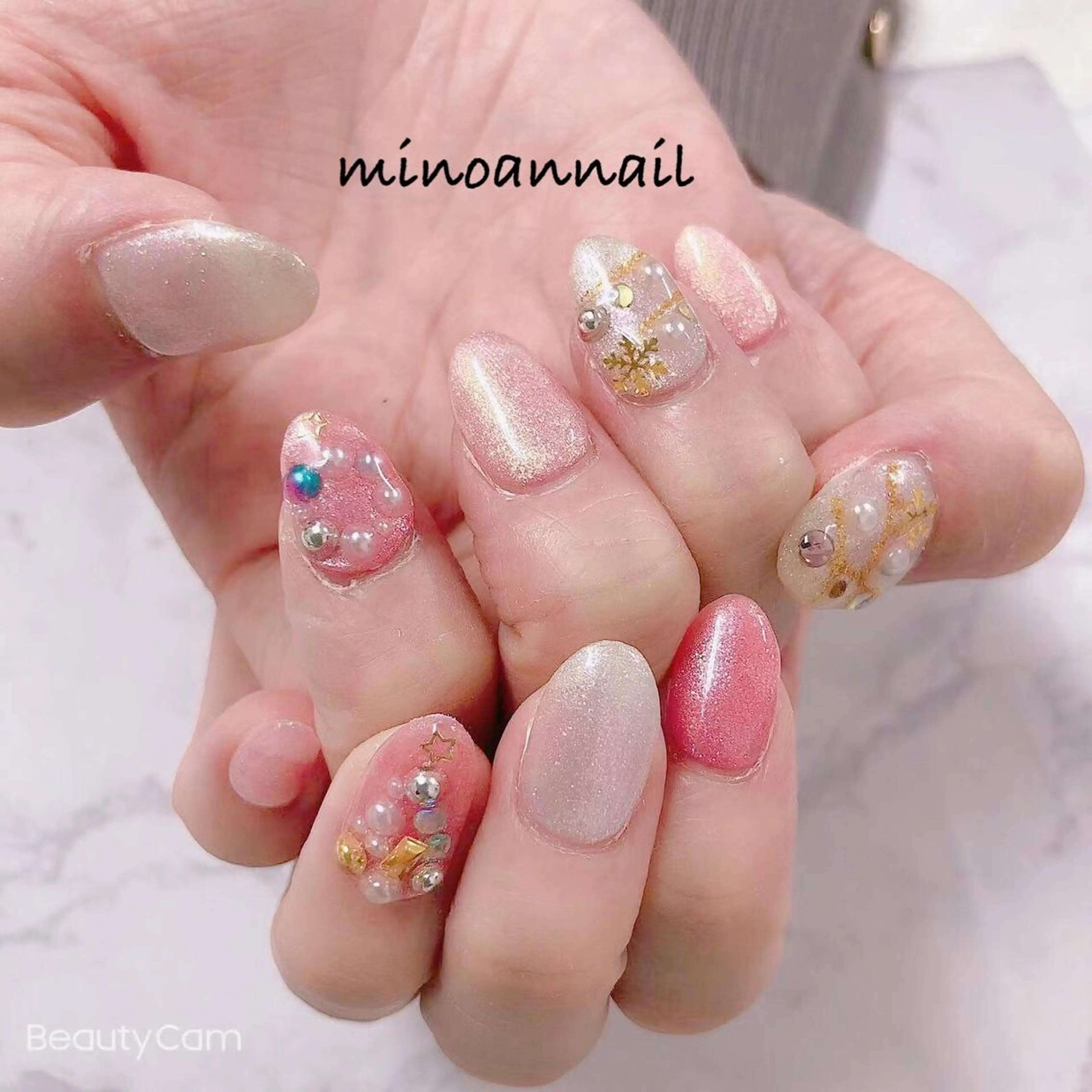 ネイル 美ノ庵ネイルサロン メトロポリタン前店のネイルデザイン