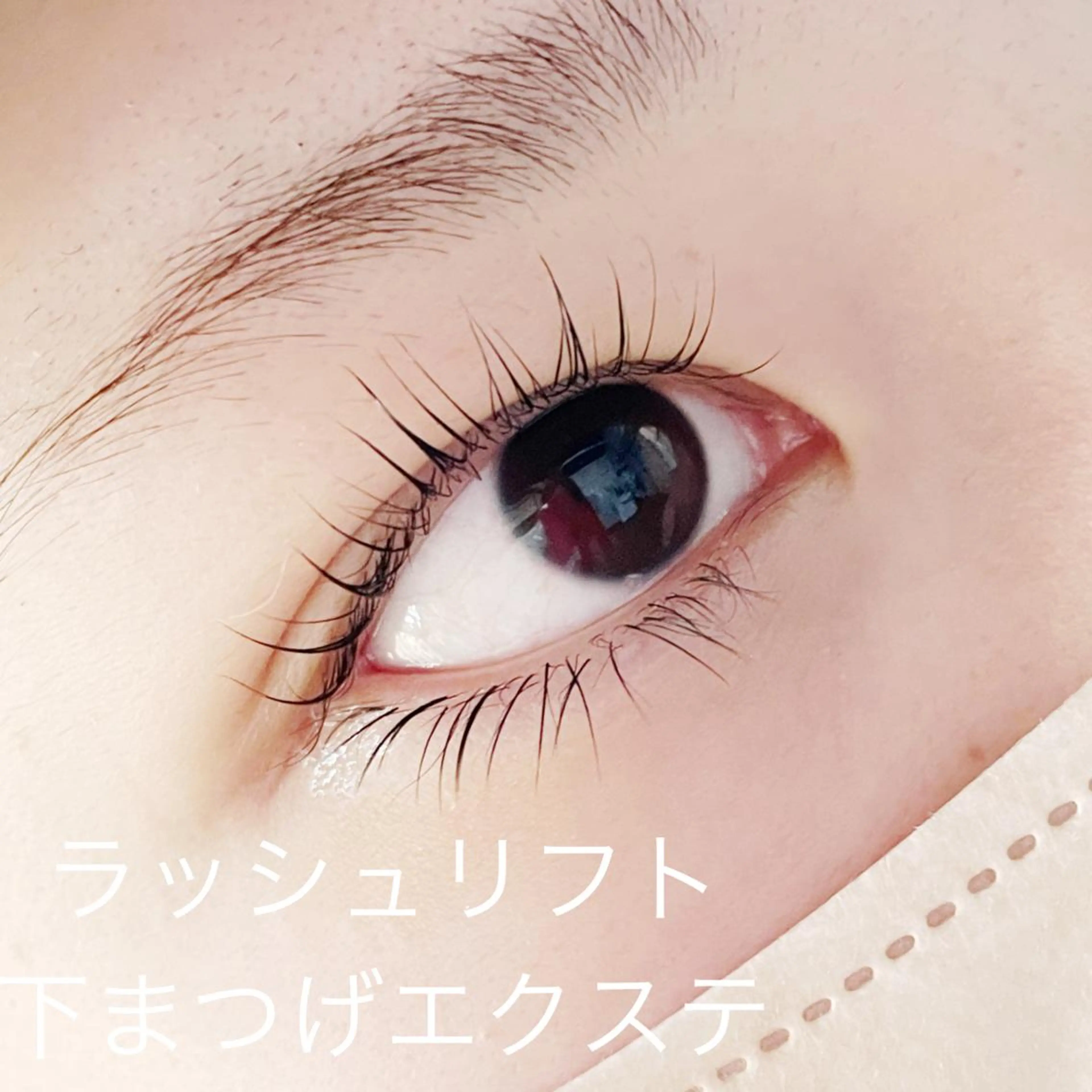 マツエク・マツパ 下まつげエクステ 林 茉美のマツエク・マツパデザイン