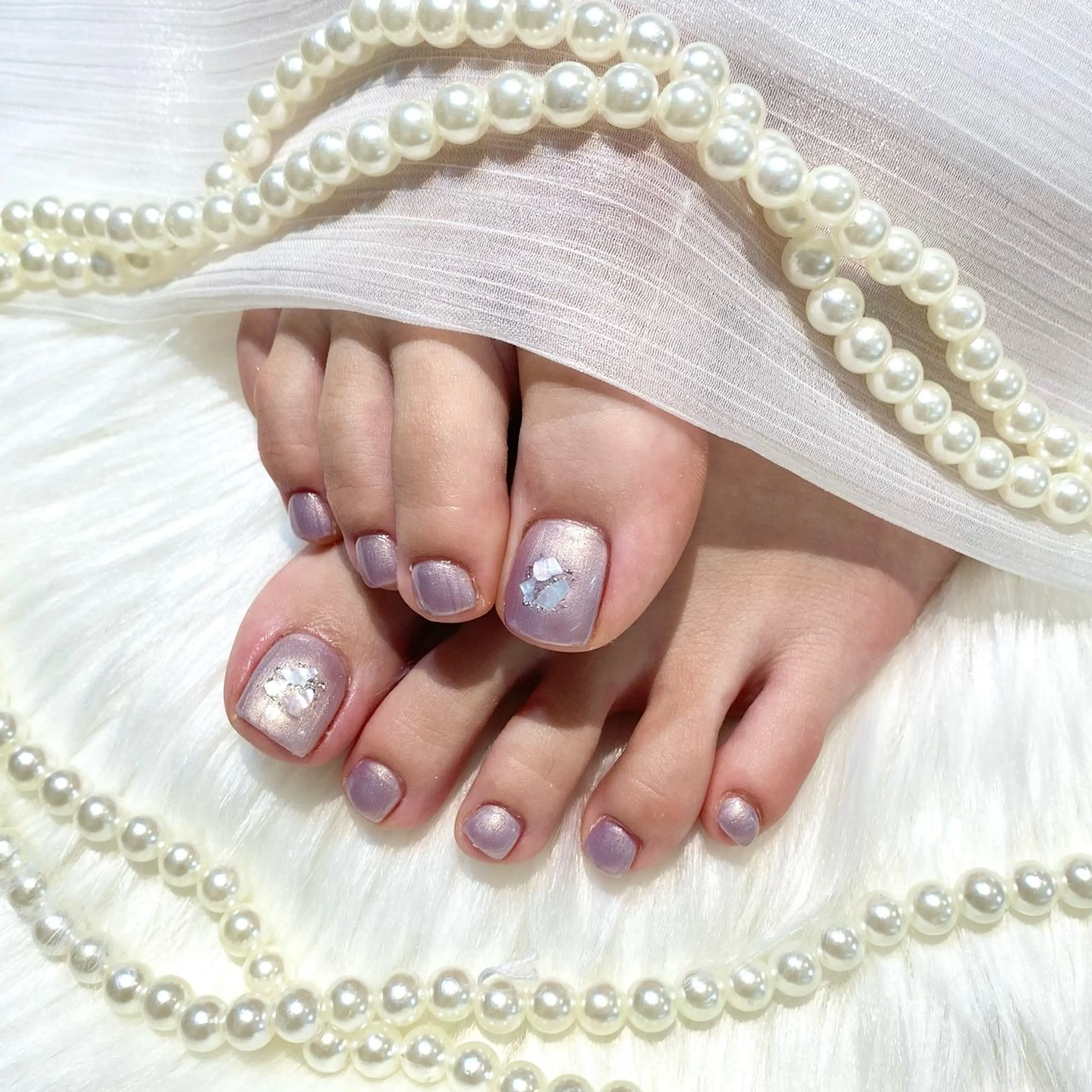 ネイル フットネイル WISTERIA rirunaのネイルデザイン