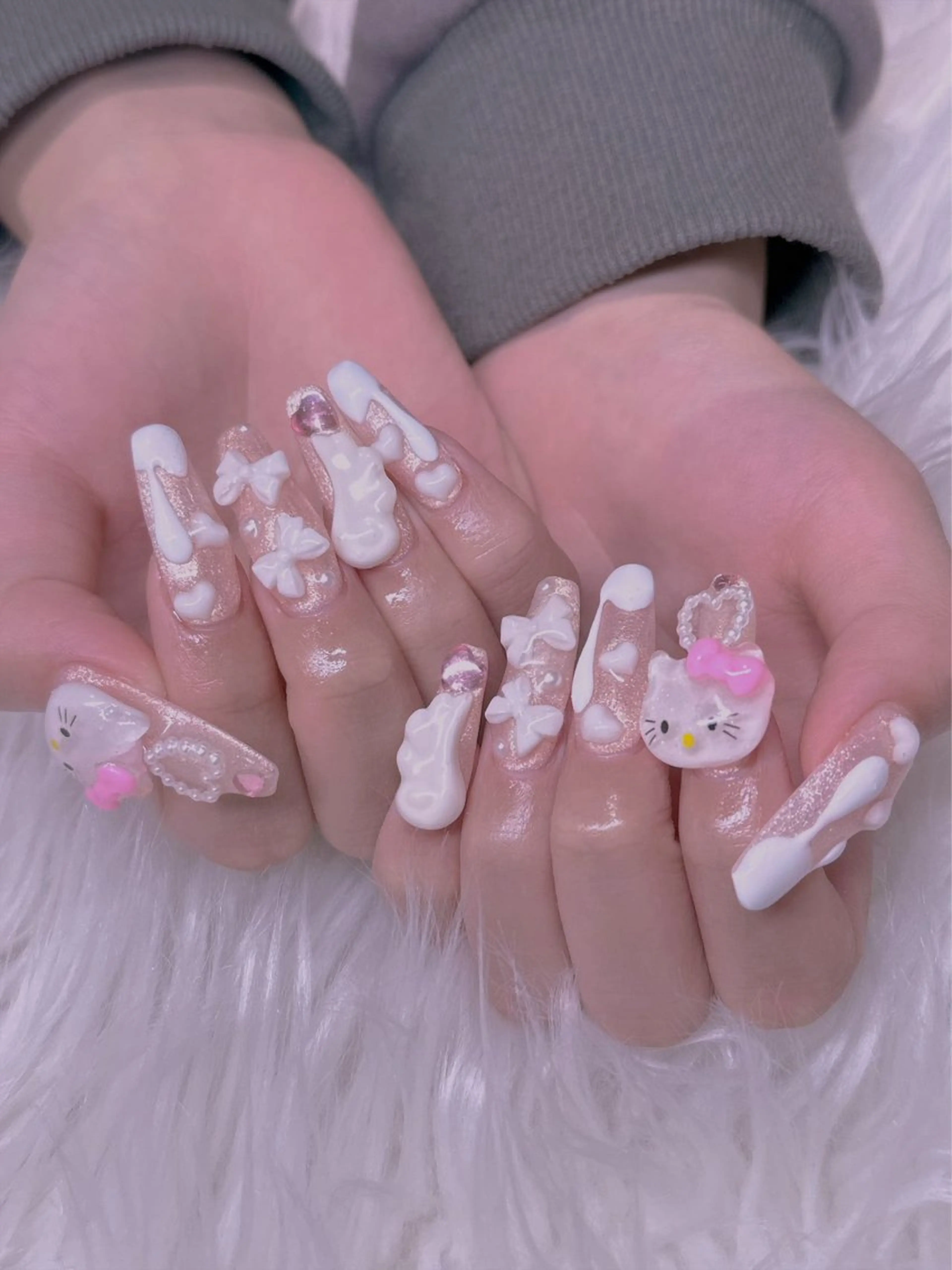 ネイル 長さだし専門店 M2　rikaのネイルデザイン