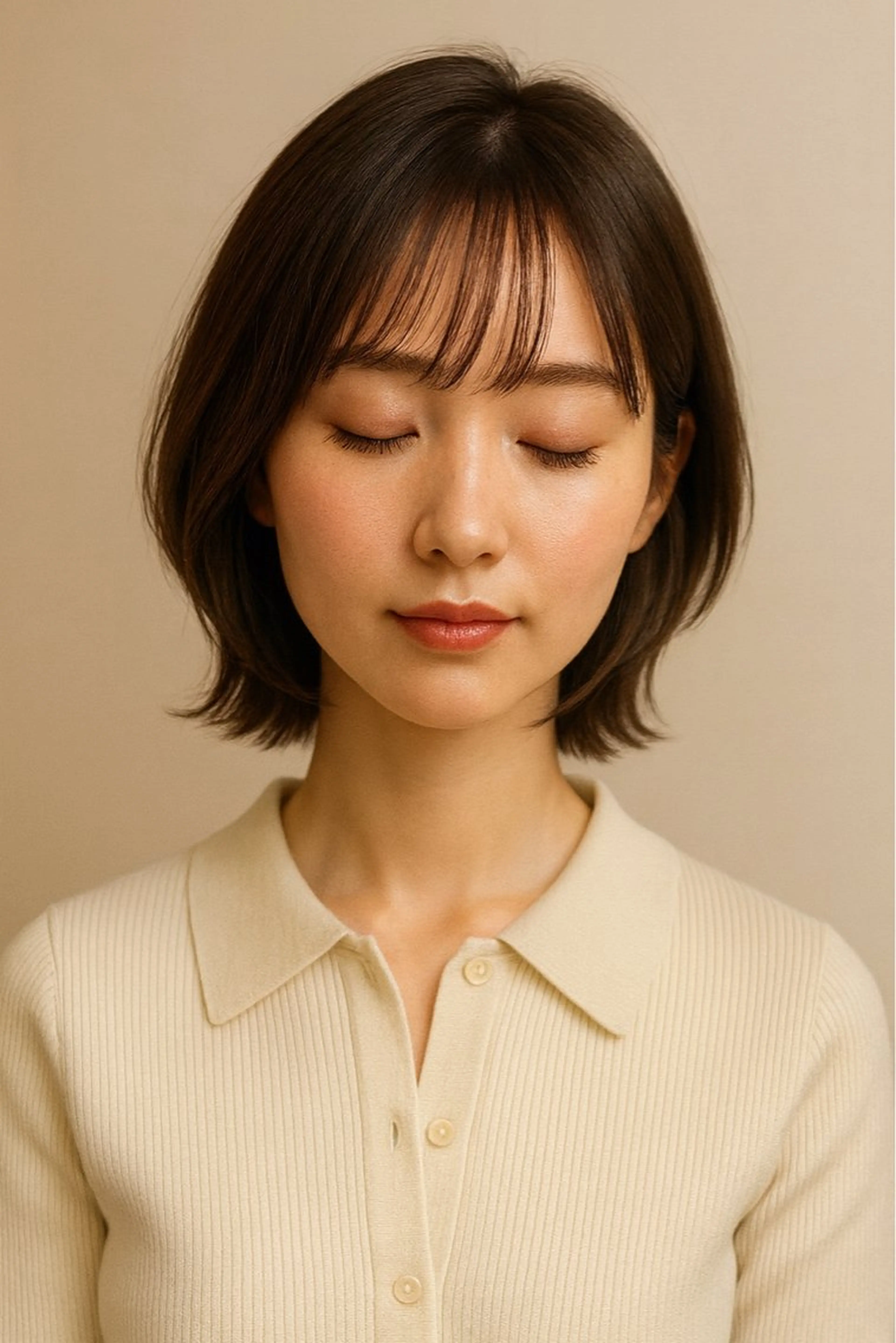 ショート ボブ くびれヘア カット ヘアカラー トリートメント ヘッドスパ 頭から整える美容師 松田のヘアスタイル