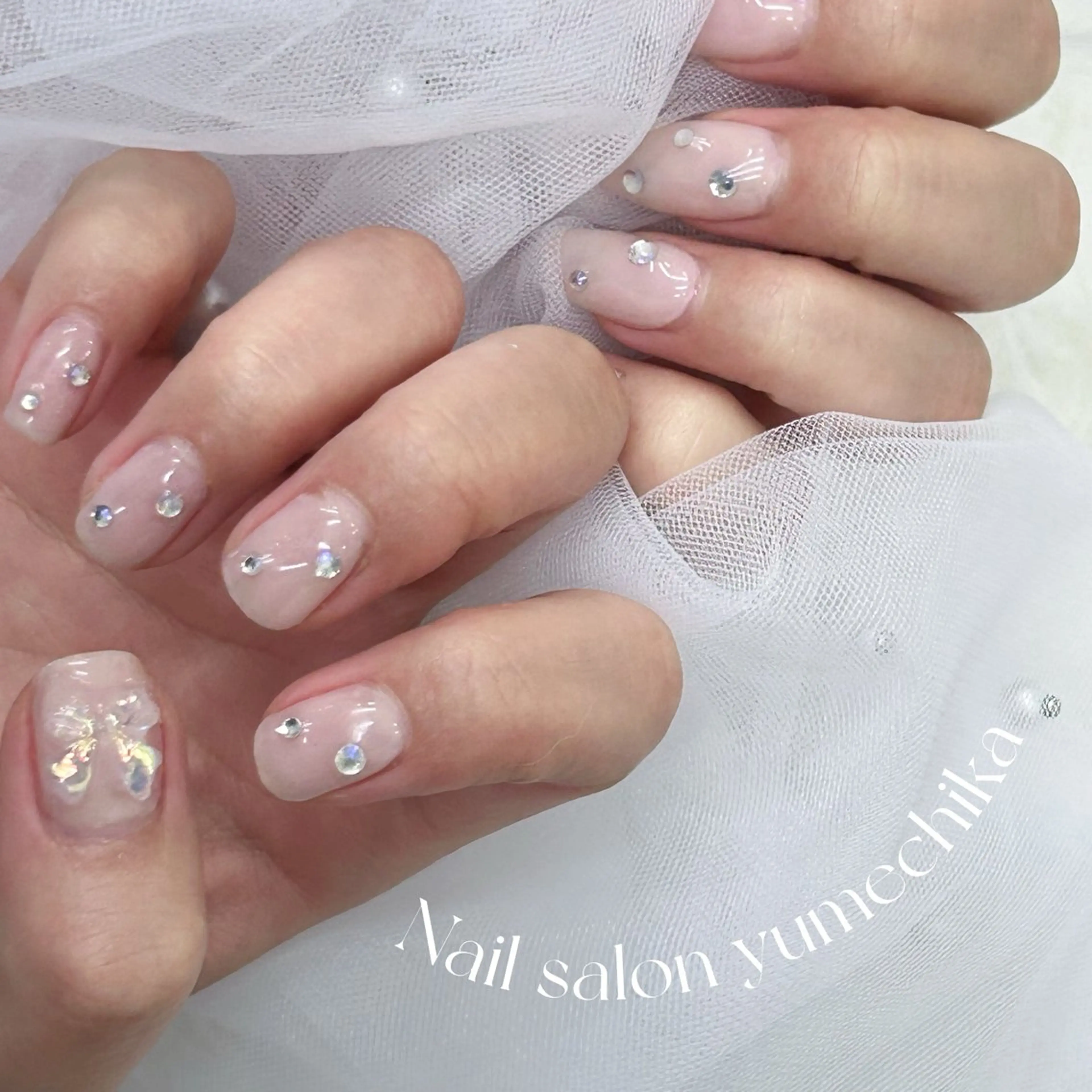 ネイル ワンホンネイル ハンドネイル フットネイル Nail salon Yumechikaのネイルデザイン