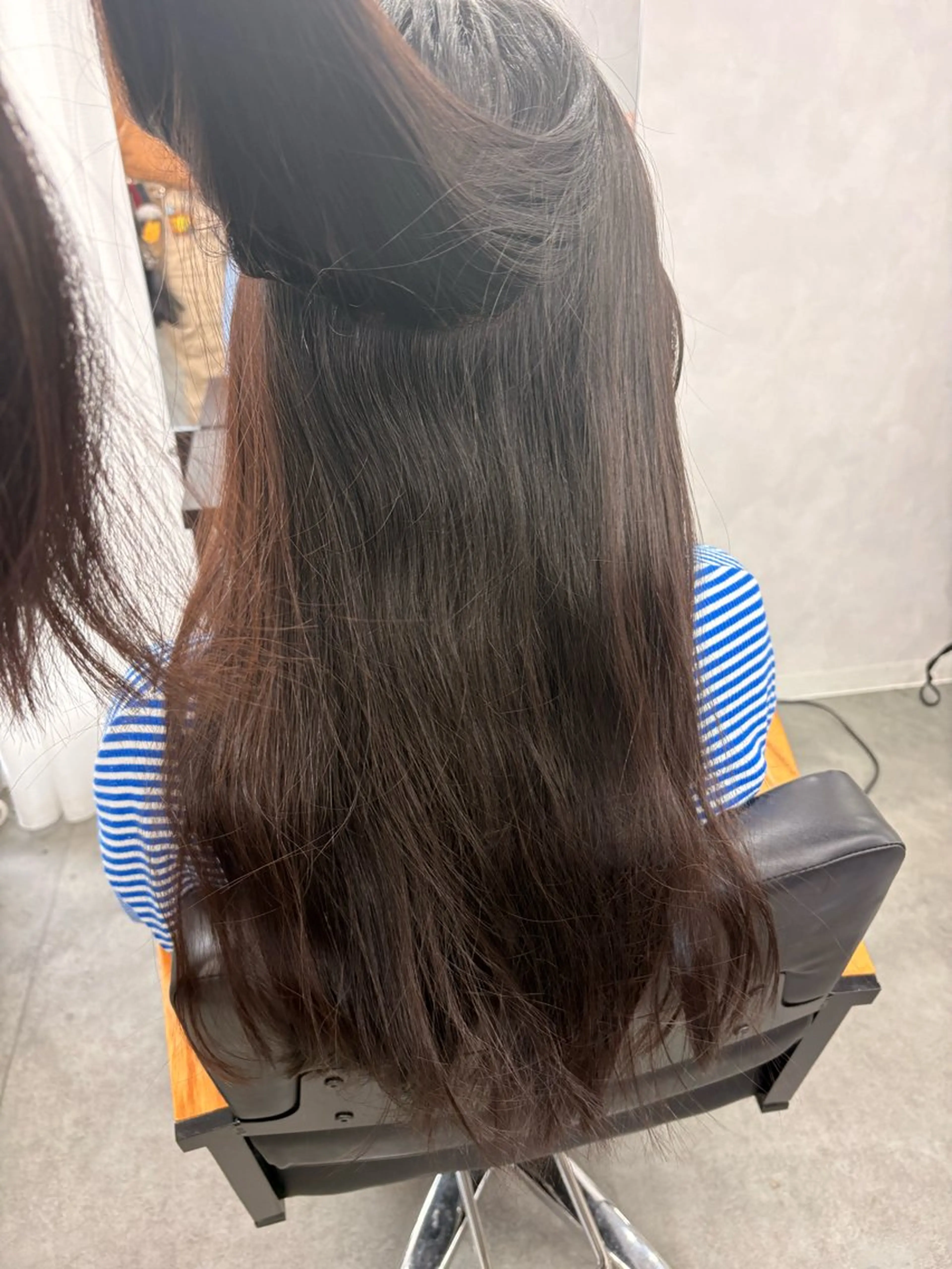ロング パーマ カット 縮毛矯正 LIV My(マイ) 髪質改善/箕面のヘアスタイル