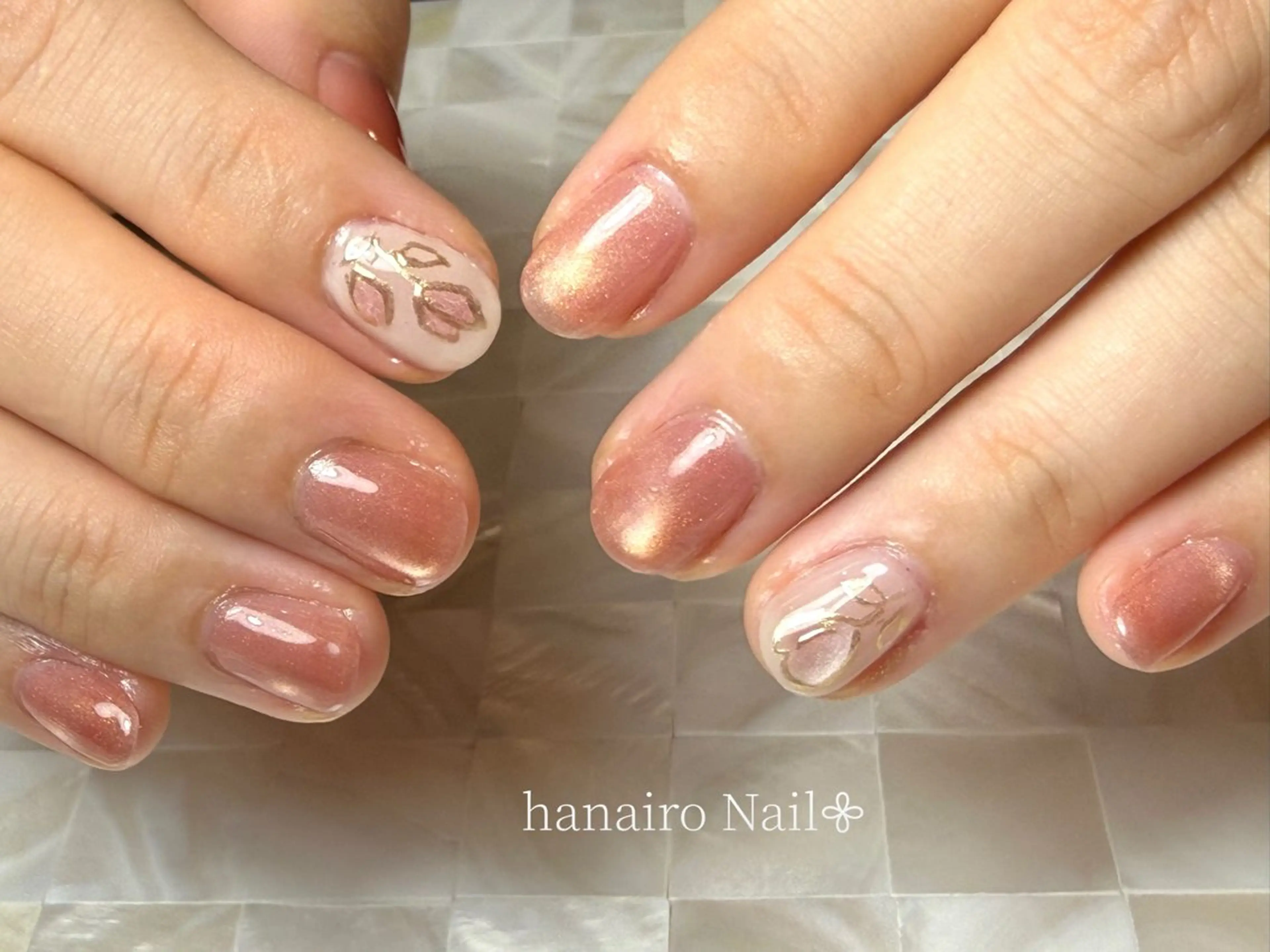 ネイル ハンドネイル hanairo Nailのネイルデザイン