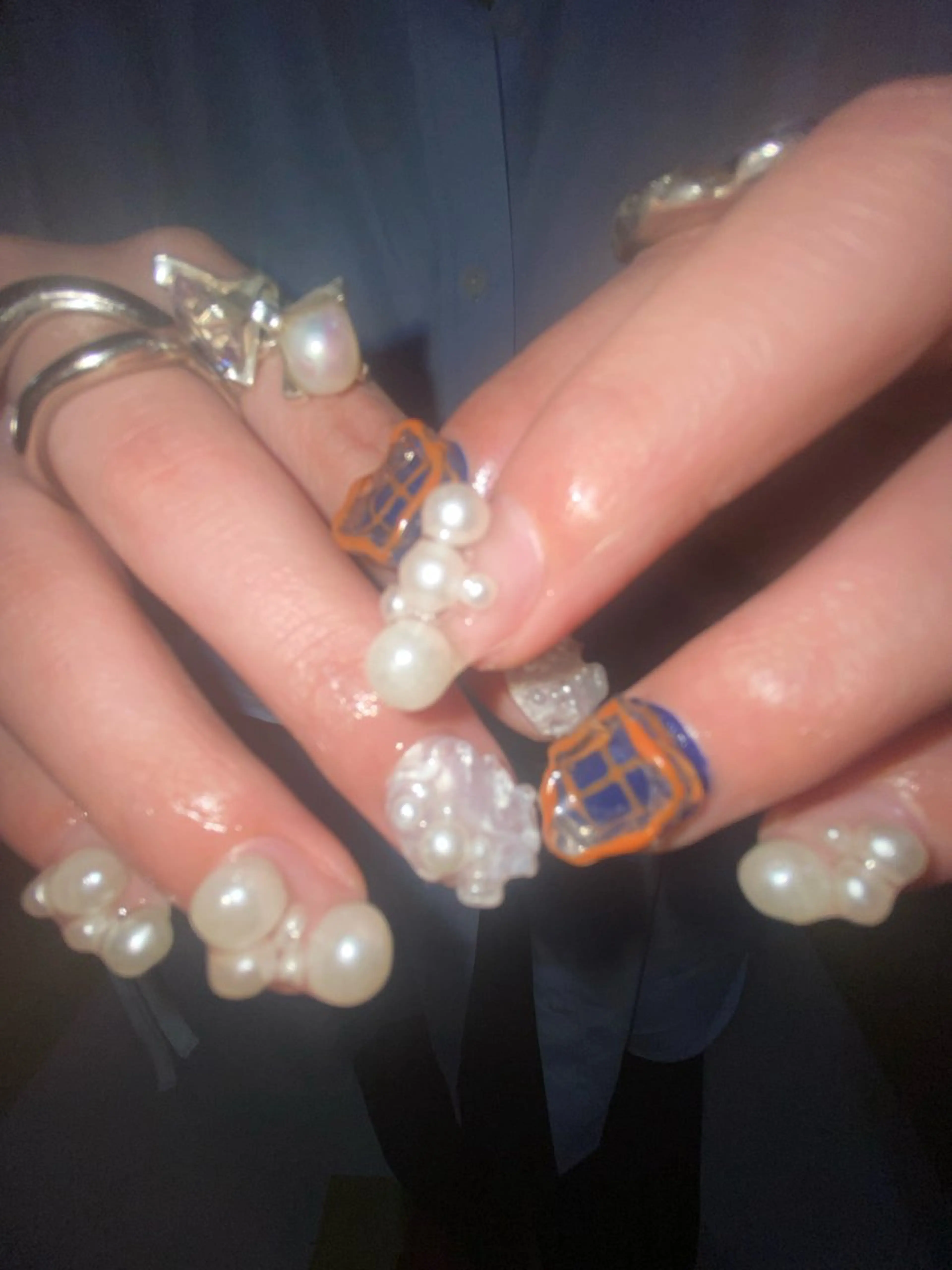 ネイル ハンドネイル hana (..)個 性派/メンズネイル◎のネイルデザイン