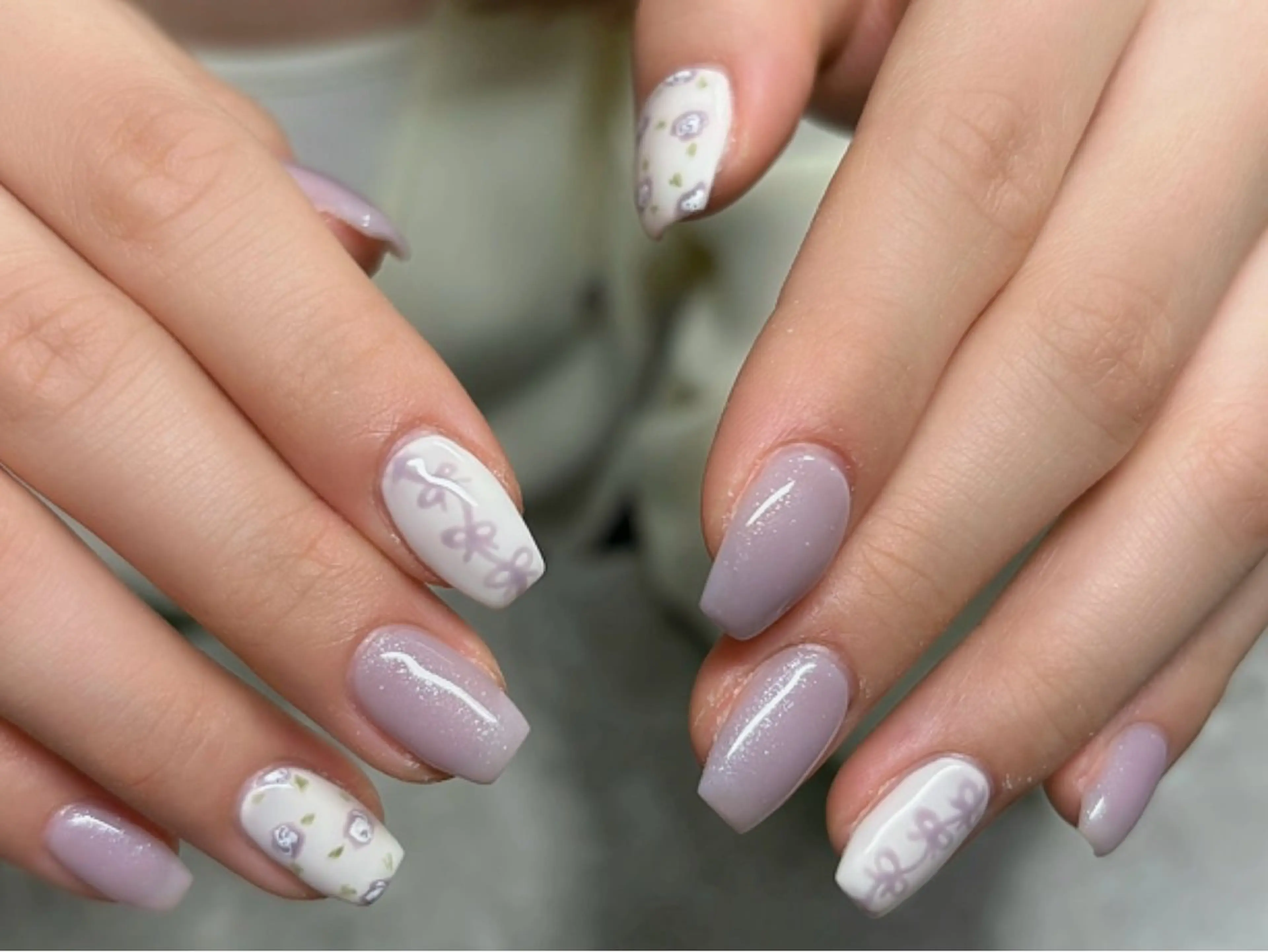 ネイル ハンドネイル 【Zina京都駅前】 きぬがわ らむのネイルデザイン