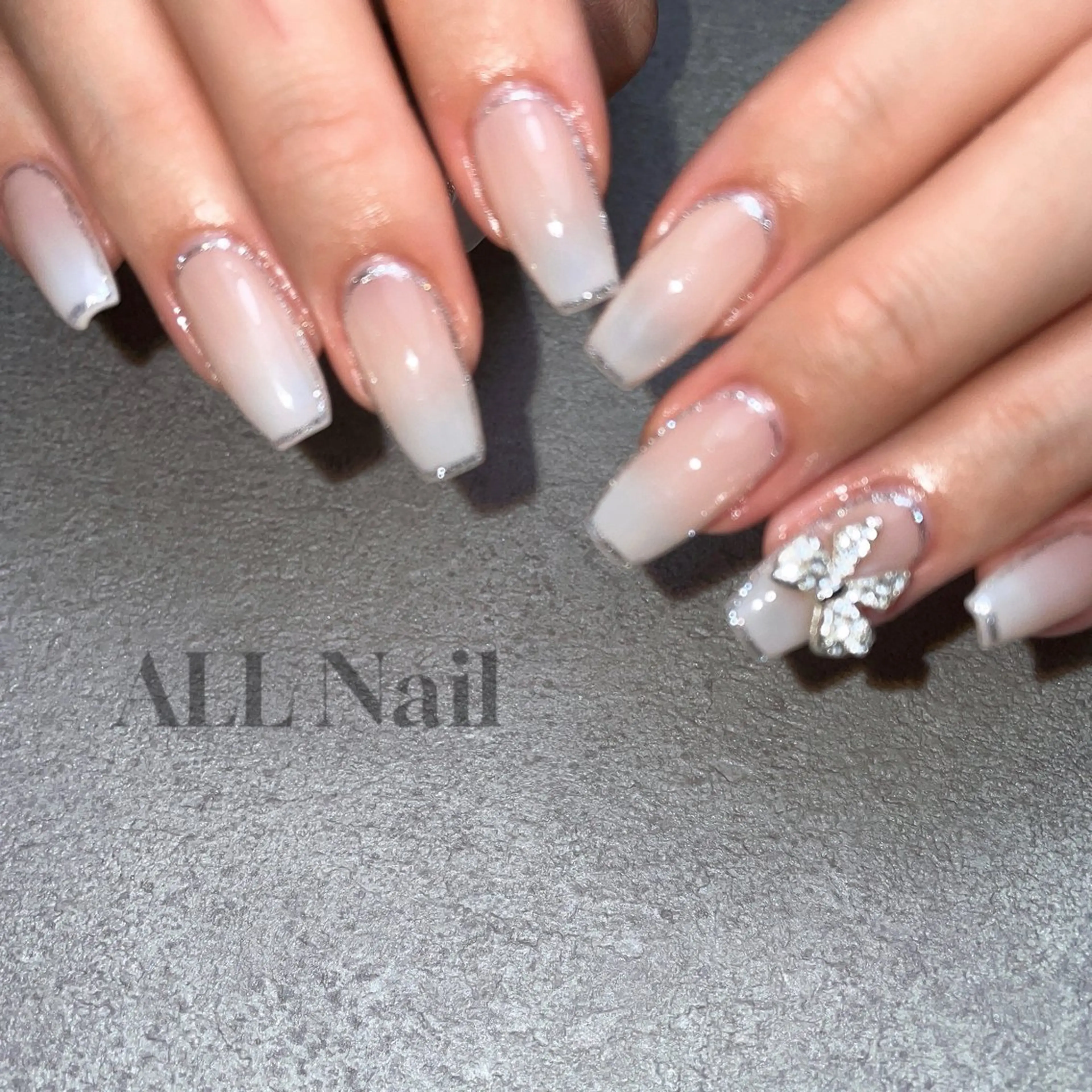 ネイル 長さ出し ラメ(グリッター) ALL Nail &whiteningのその他イメージ