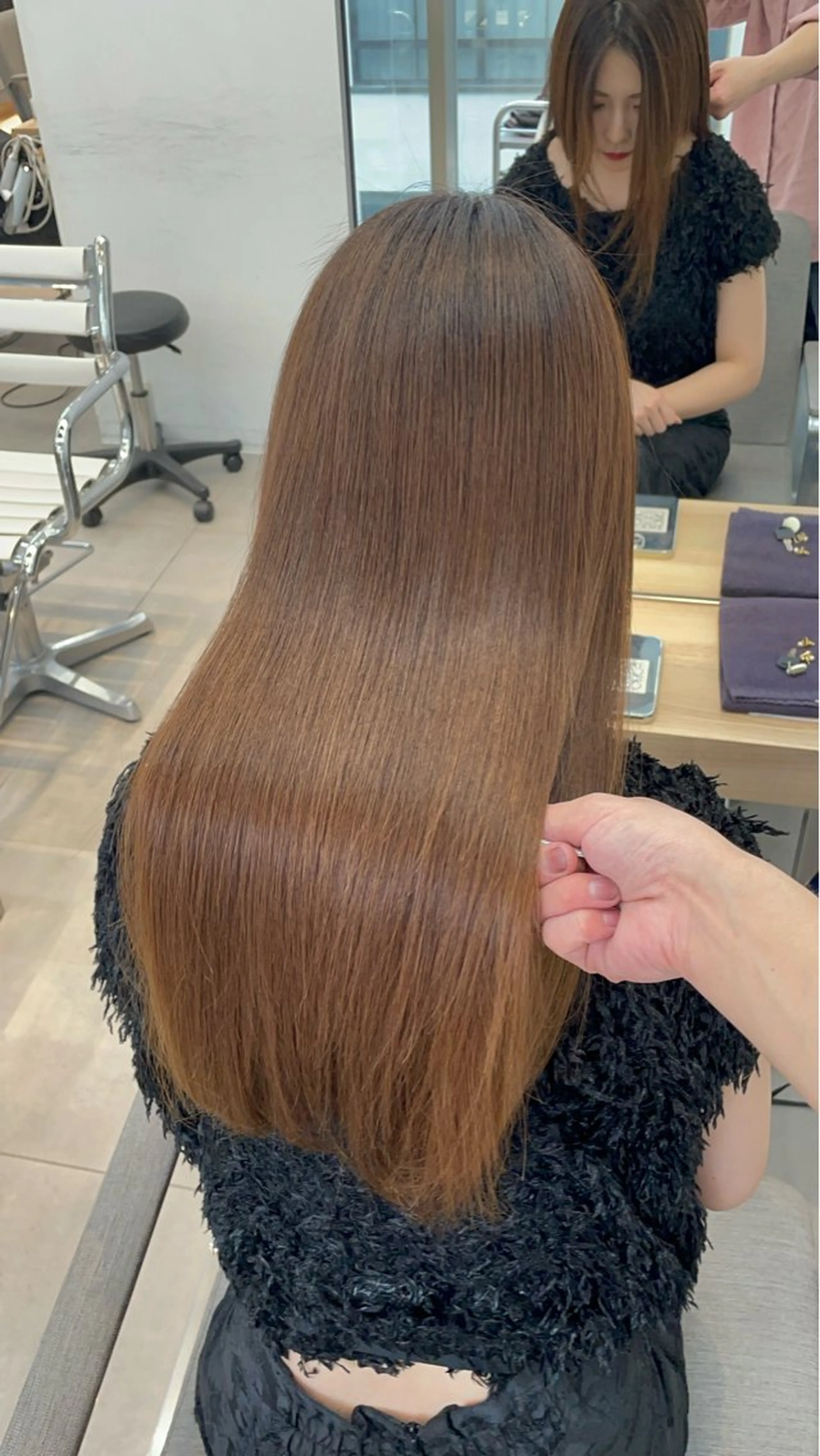 ロング 髪質改善 トリートメント ✨髪質改善✨美髪 矯正🫧小泉のヘアスタイル