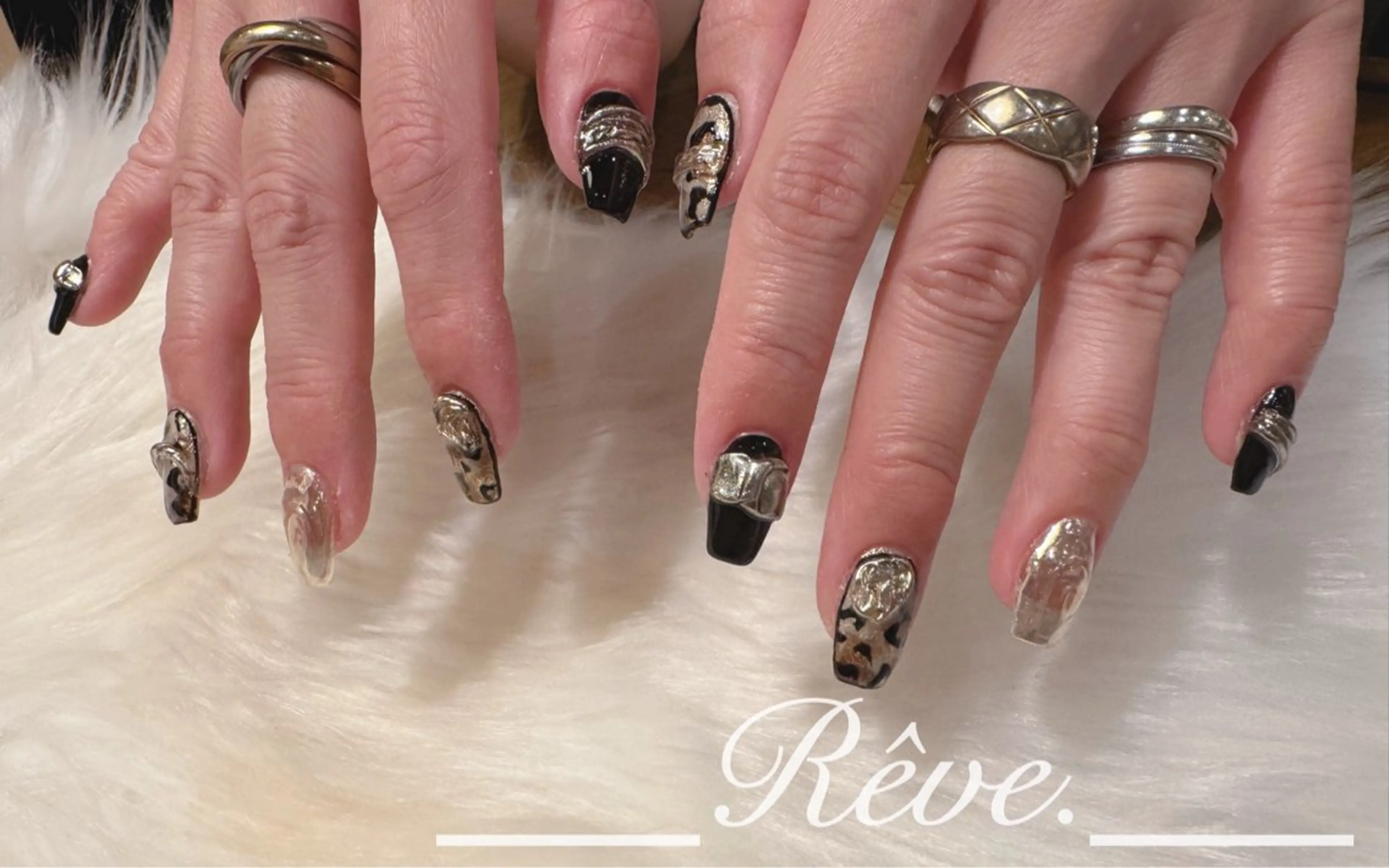 ネイル ハンドネイル Reve.所属・Reve. 黒澤のネイルデザイン