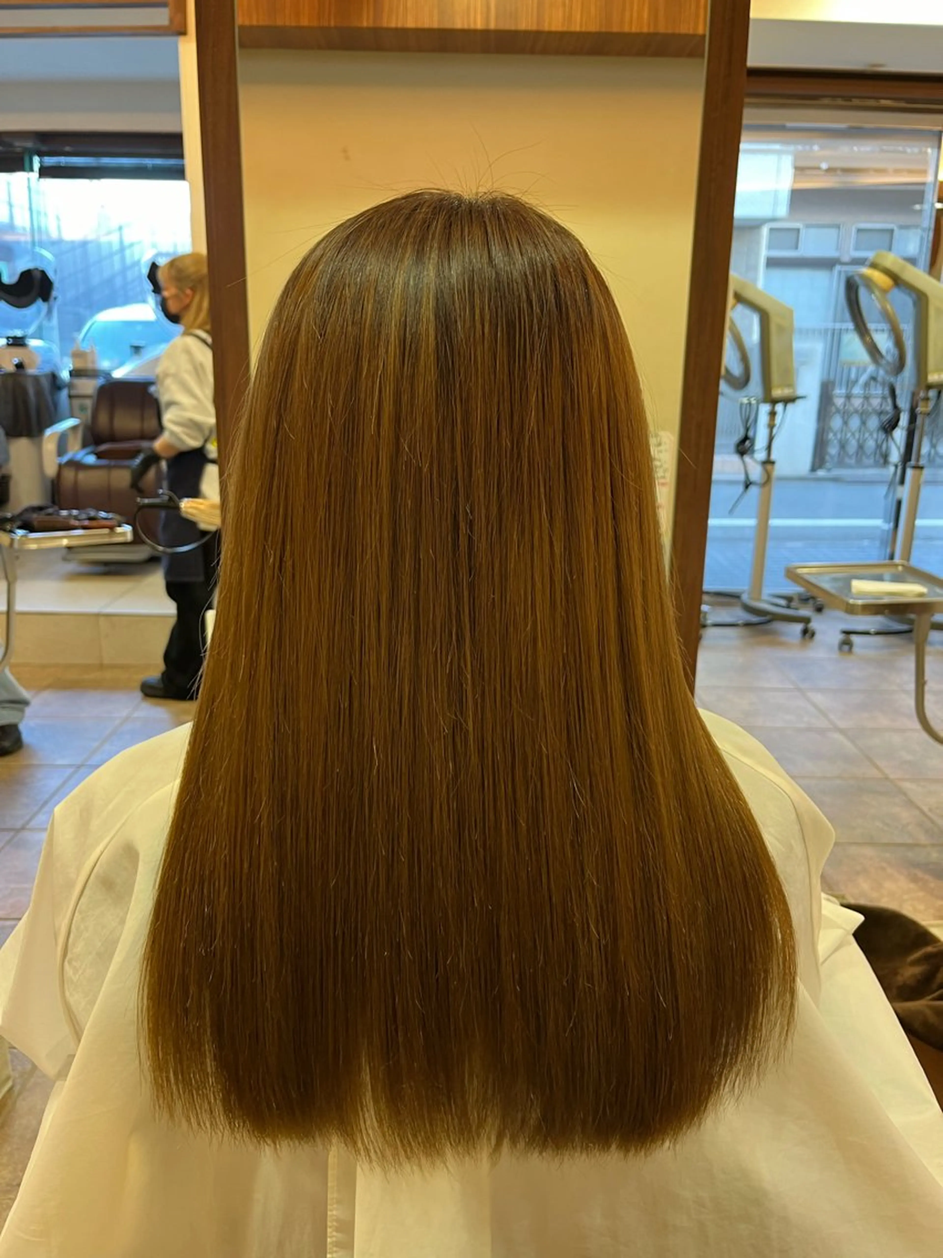 ロング 本田 知範のヘアスタイル