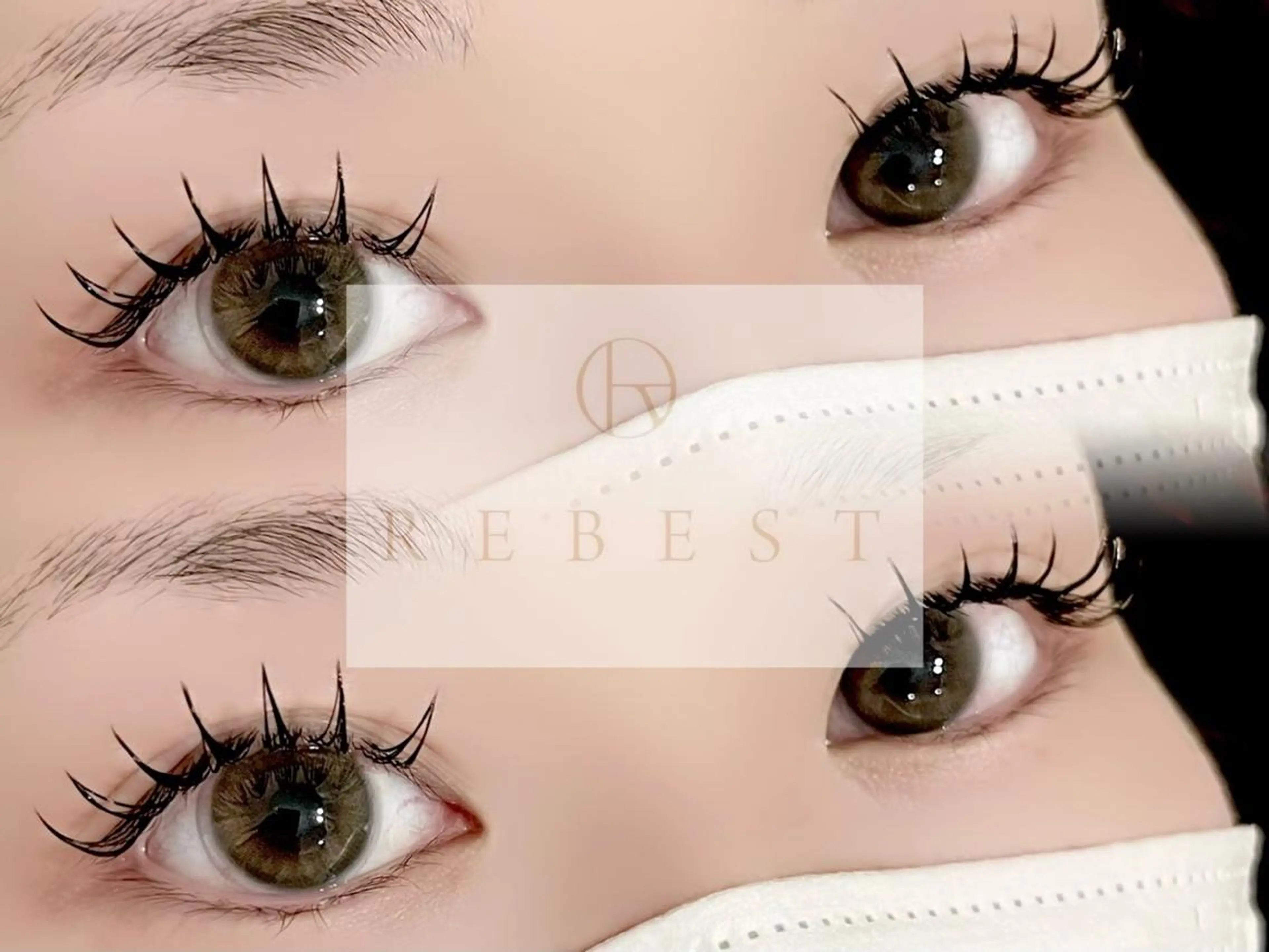 マツエク・マツパ マツエク REBEST 四條畷店のマツエク・マツパデザイン