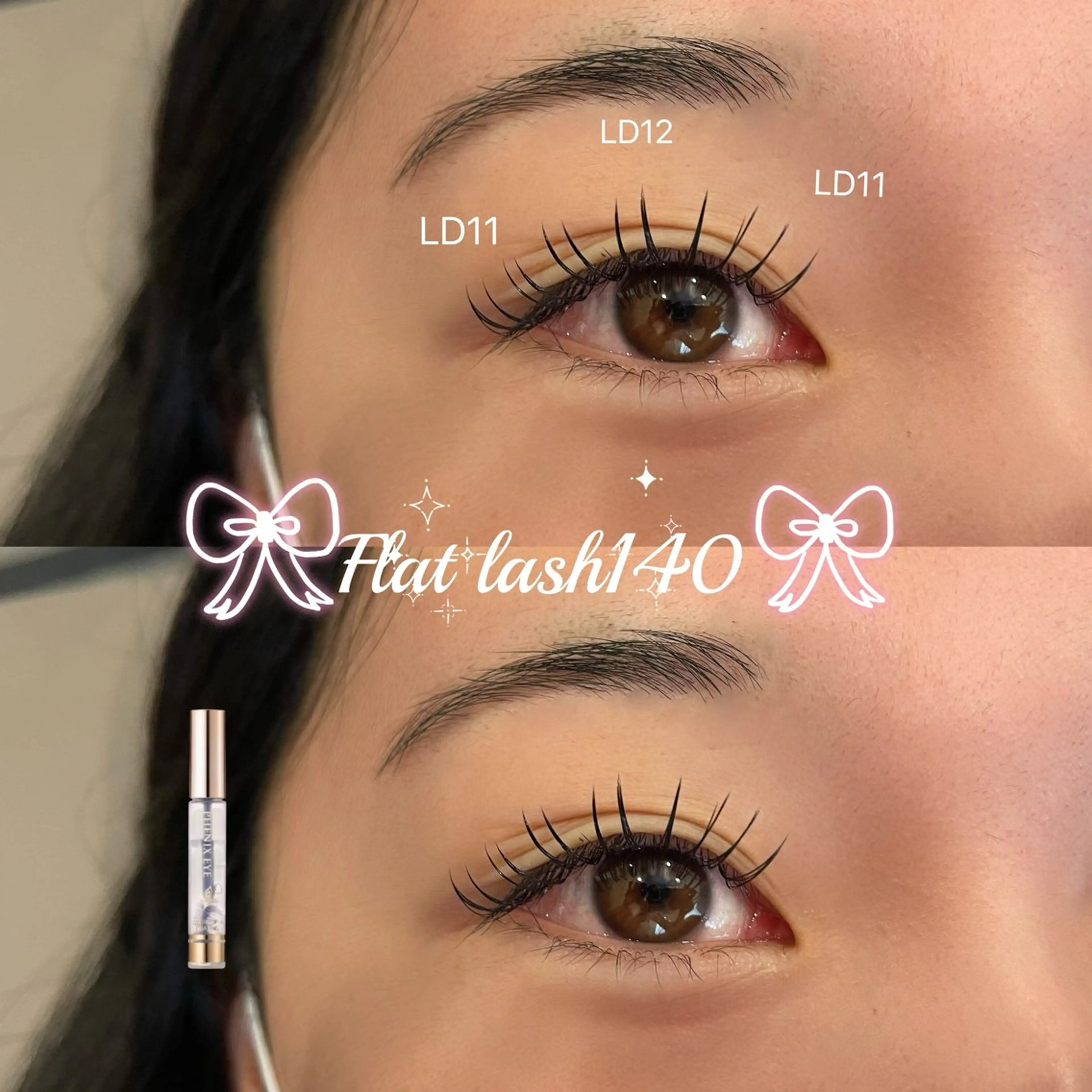 マツエク・マツパ 束感まつ毛 Dカール マツエク REVE 。+*.゜ 塩野晴香のマツエク・マツパデザイン