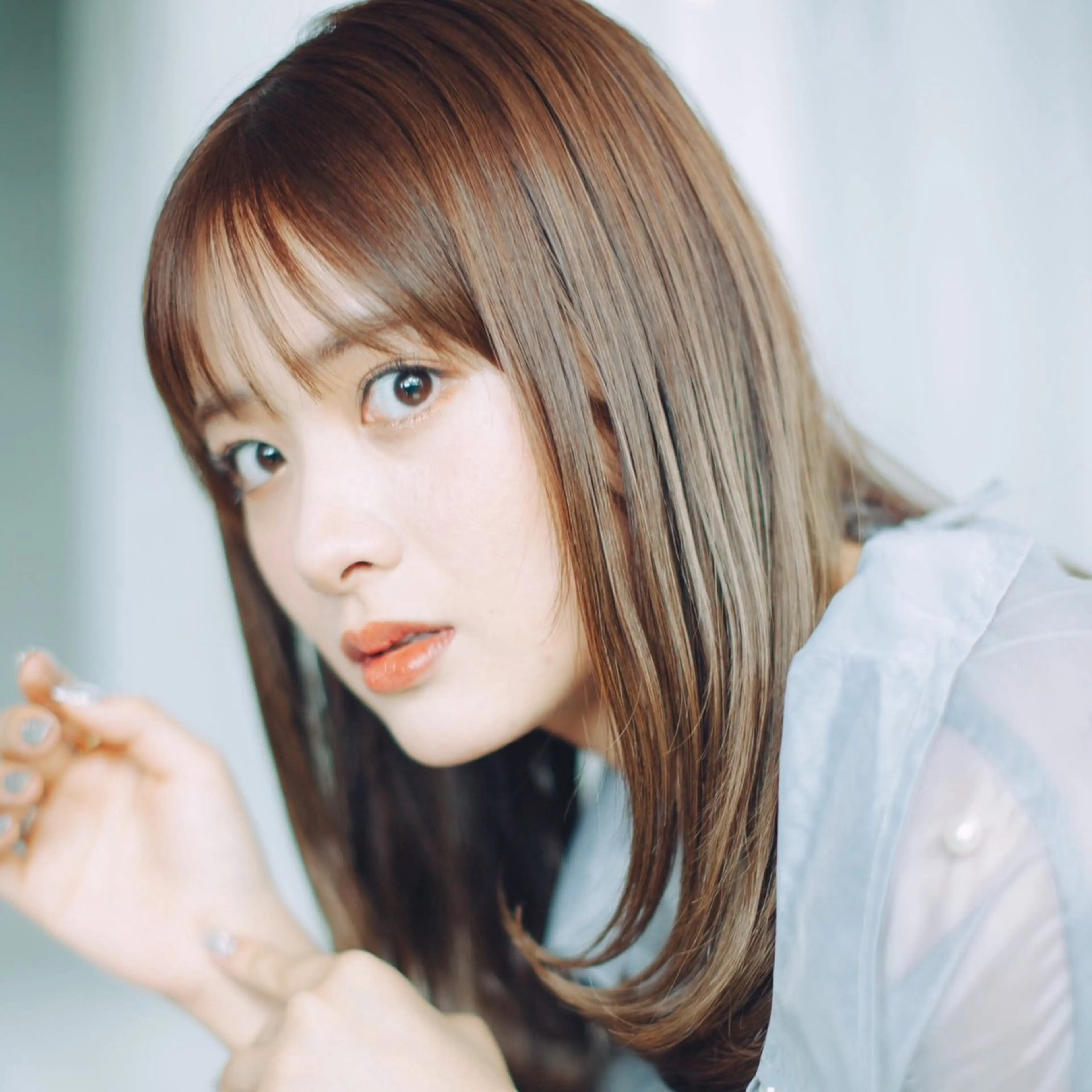 【イルミナカラー➕トリートメント】 イルミナカラーにトリートメントをさせていただいてより艶のある仕上がりになります❗️の写真