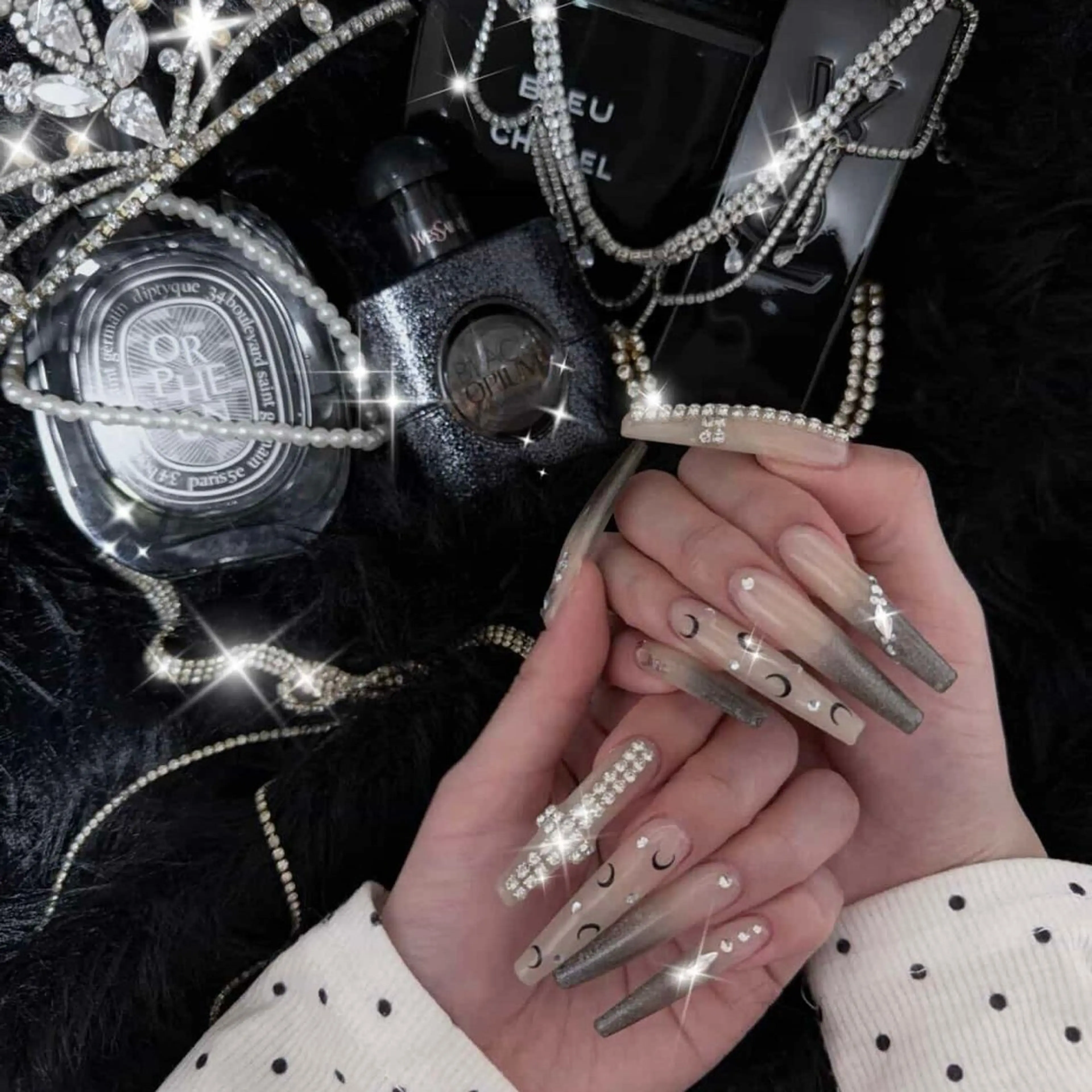 ネイル ロングネイル ハンドネイル IROHA NAIL 北村菜帆のネイルデザイン