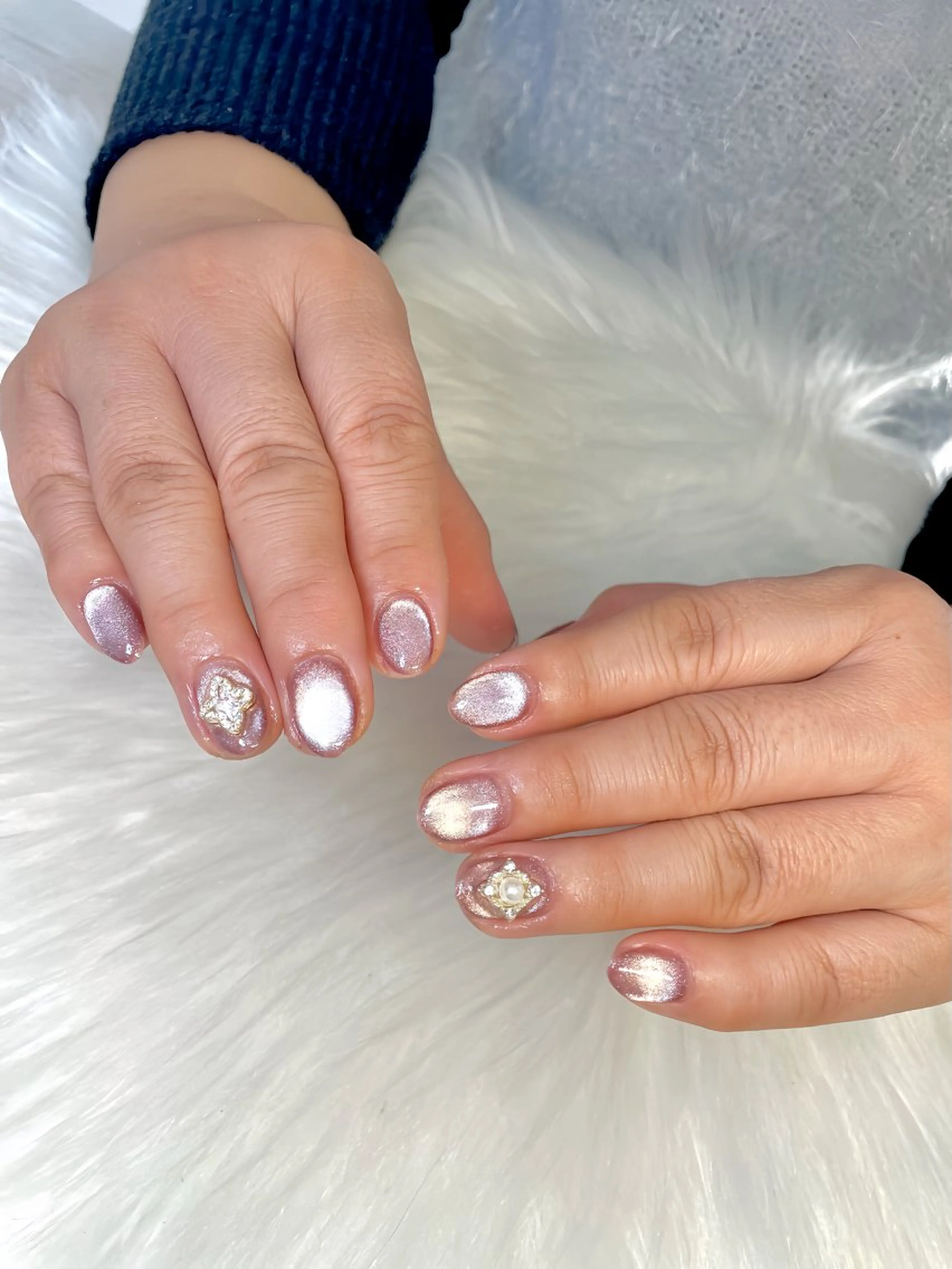 ネイル フラッシュネイル ハンドネイル ハンドケア ２７ Nail Salonのネイルデザイン