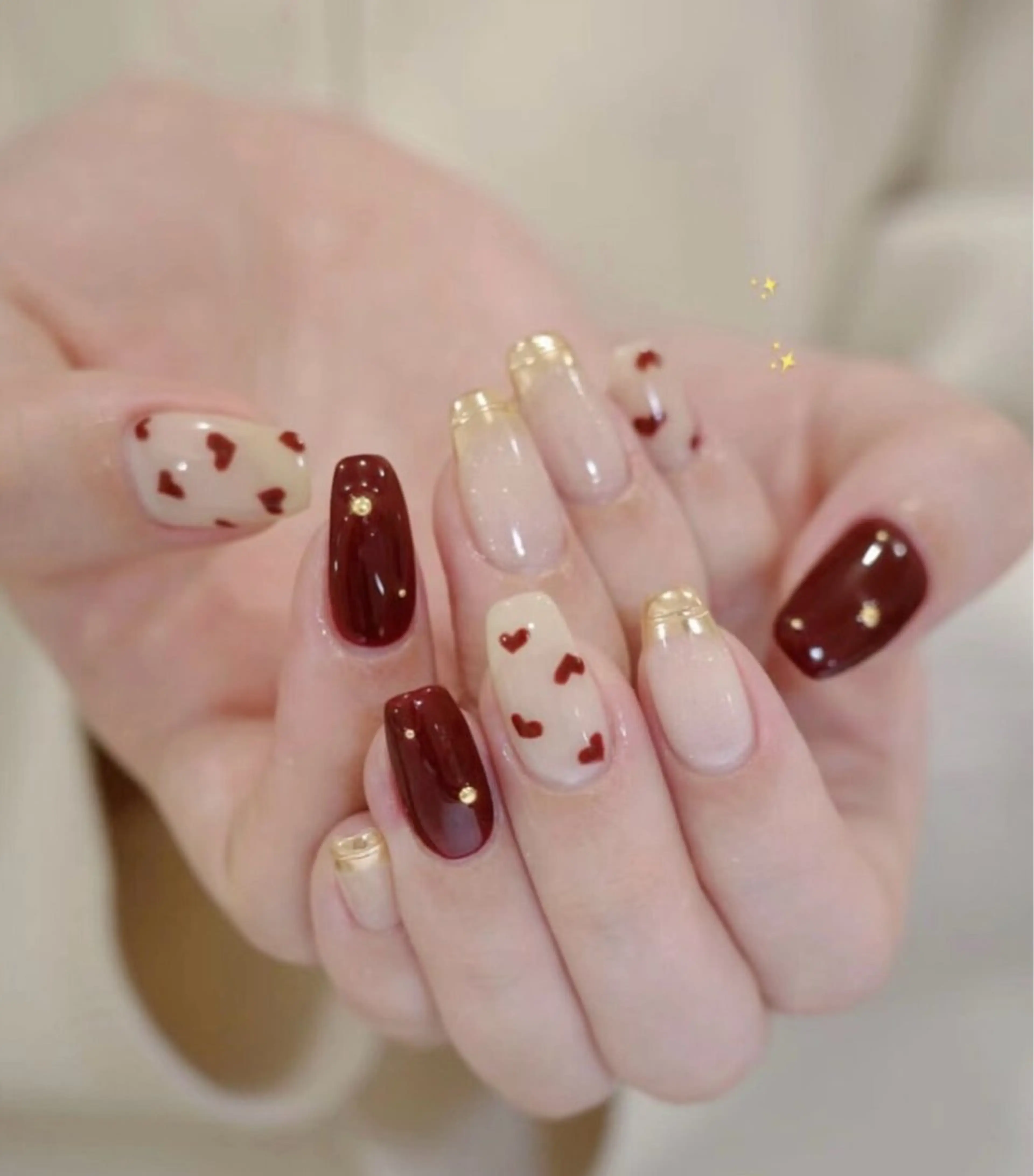 ネイル ハンドネイル 楊 蓉のネイルデザイン