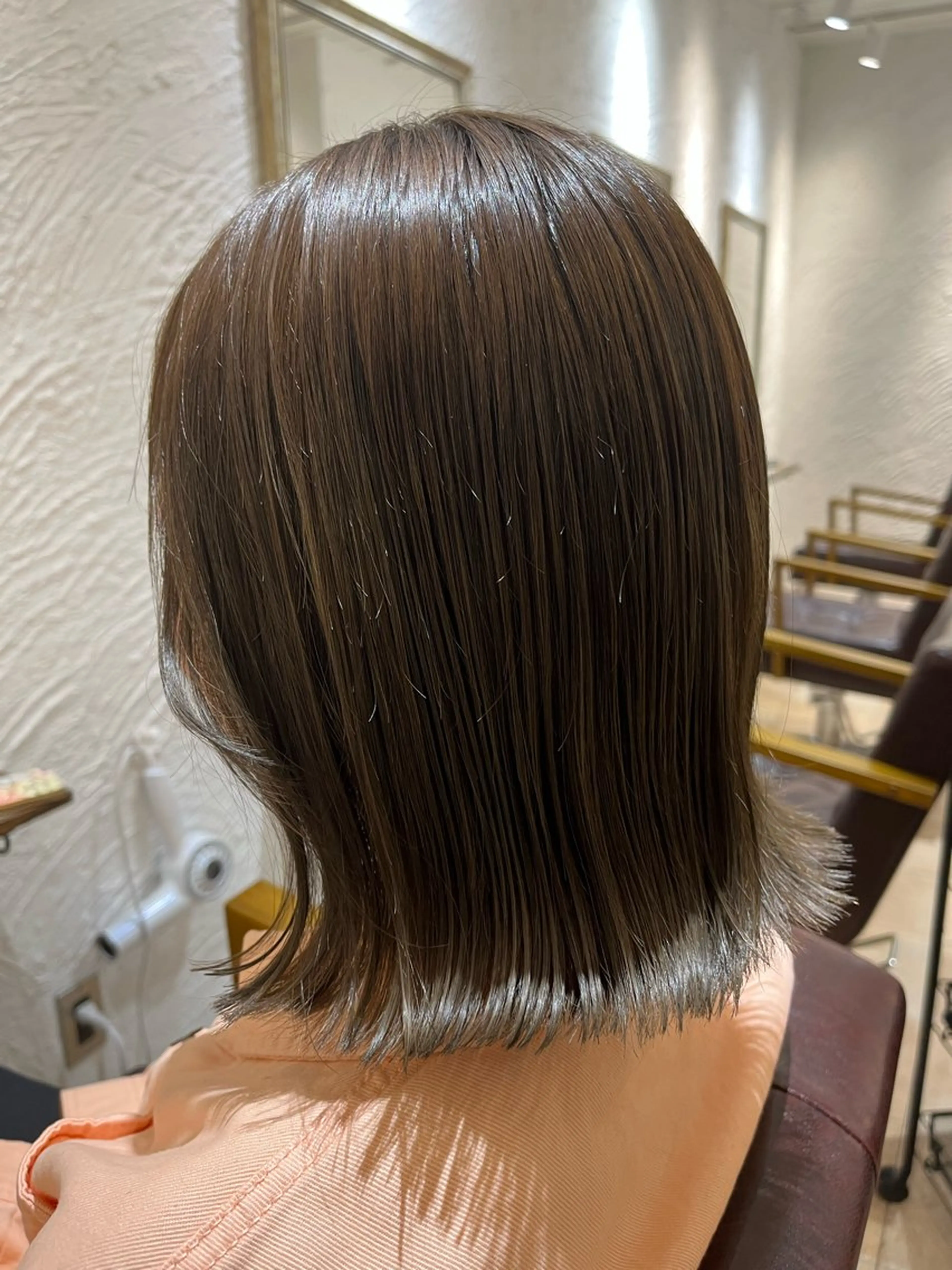 ミディアム カラー アッシュ アッシュグレー アッシュグレージュ 透明感カラー グレージュ カット ヘアカラー トリートメント 🌈透明感カラー🌈 🌟吉田祐介🌟のヘアスタイル