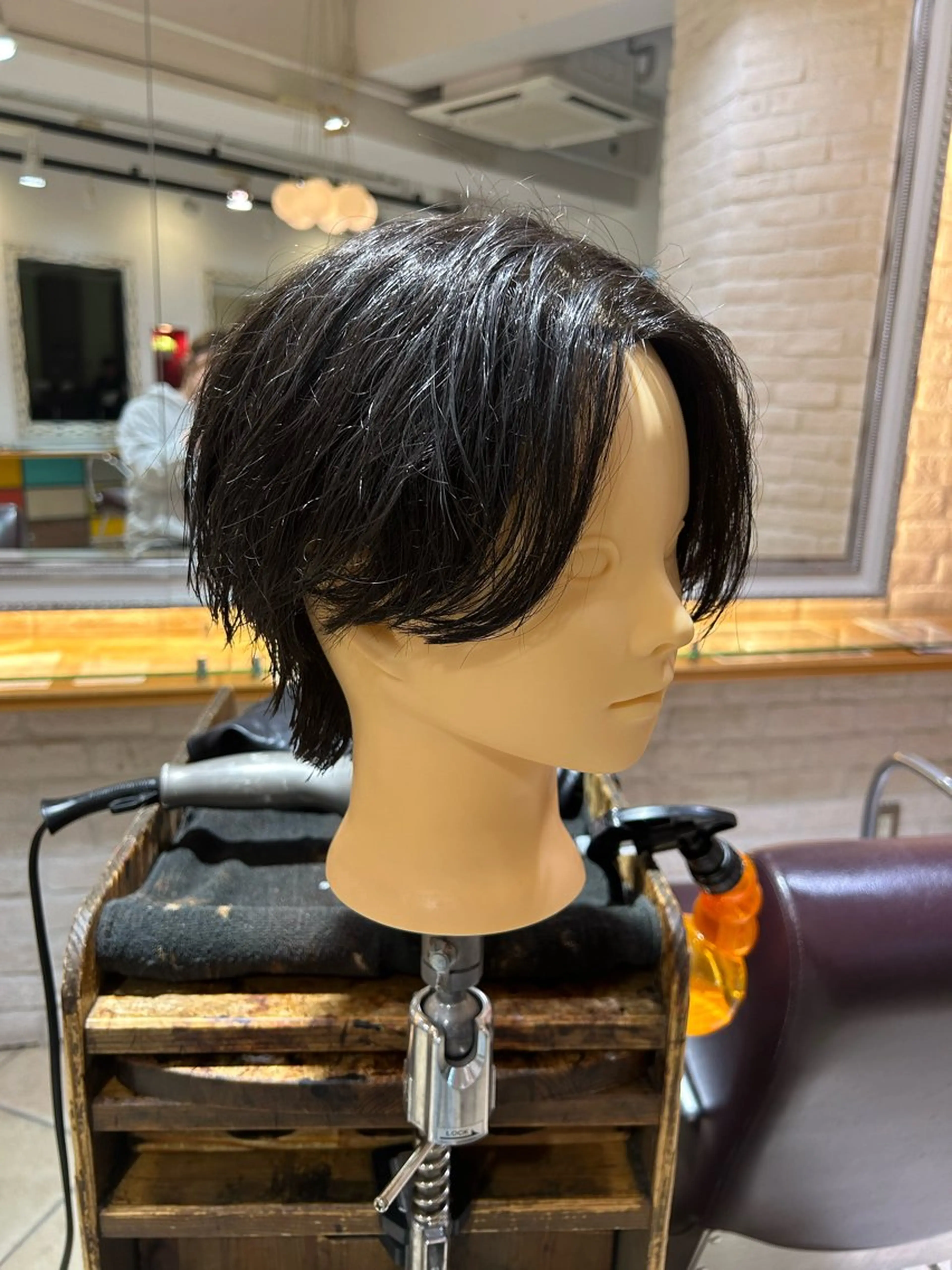 メンズ センターパート 刈り上げ カット momoha 『モテヘア🍓』のヘアスタイル