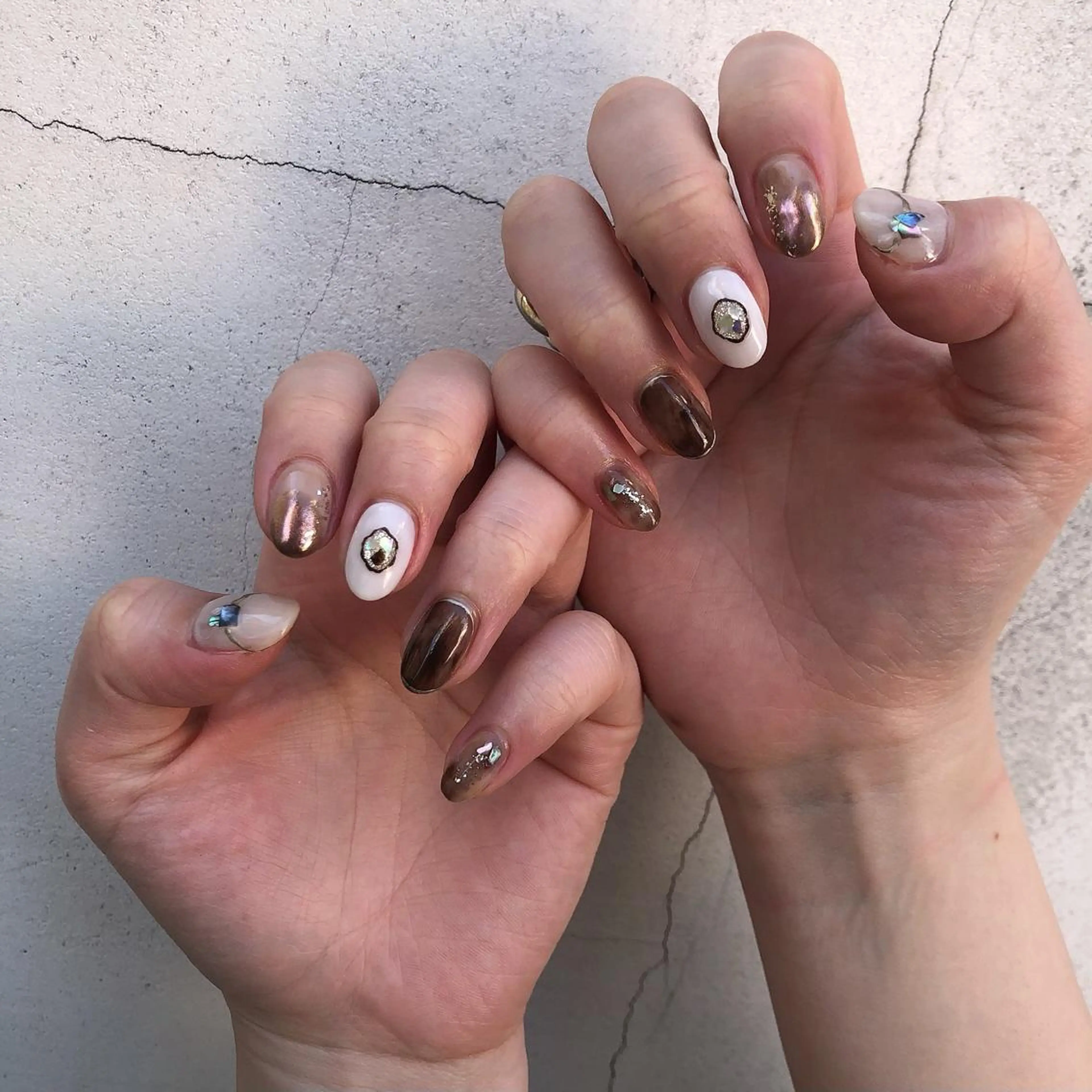 ネイル ハンドネイル 内田 光のネイルデザイン