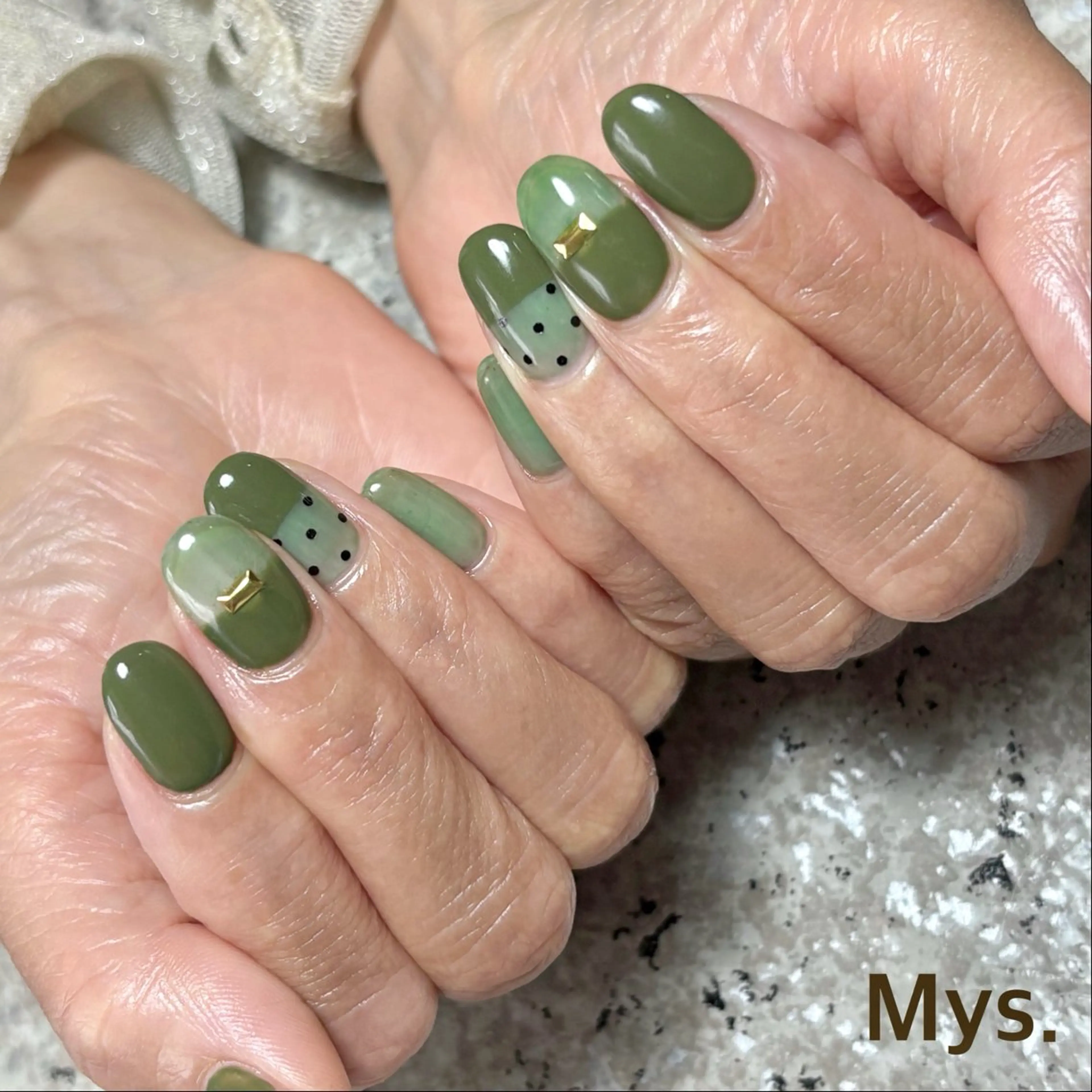 ネイル ハンドネイル Mys. 三上紗紀のネイルデザイン