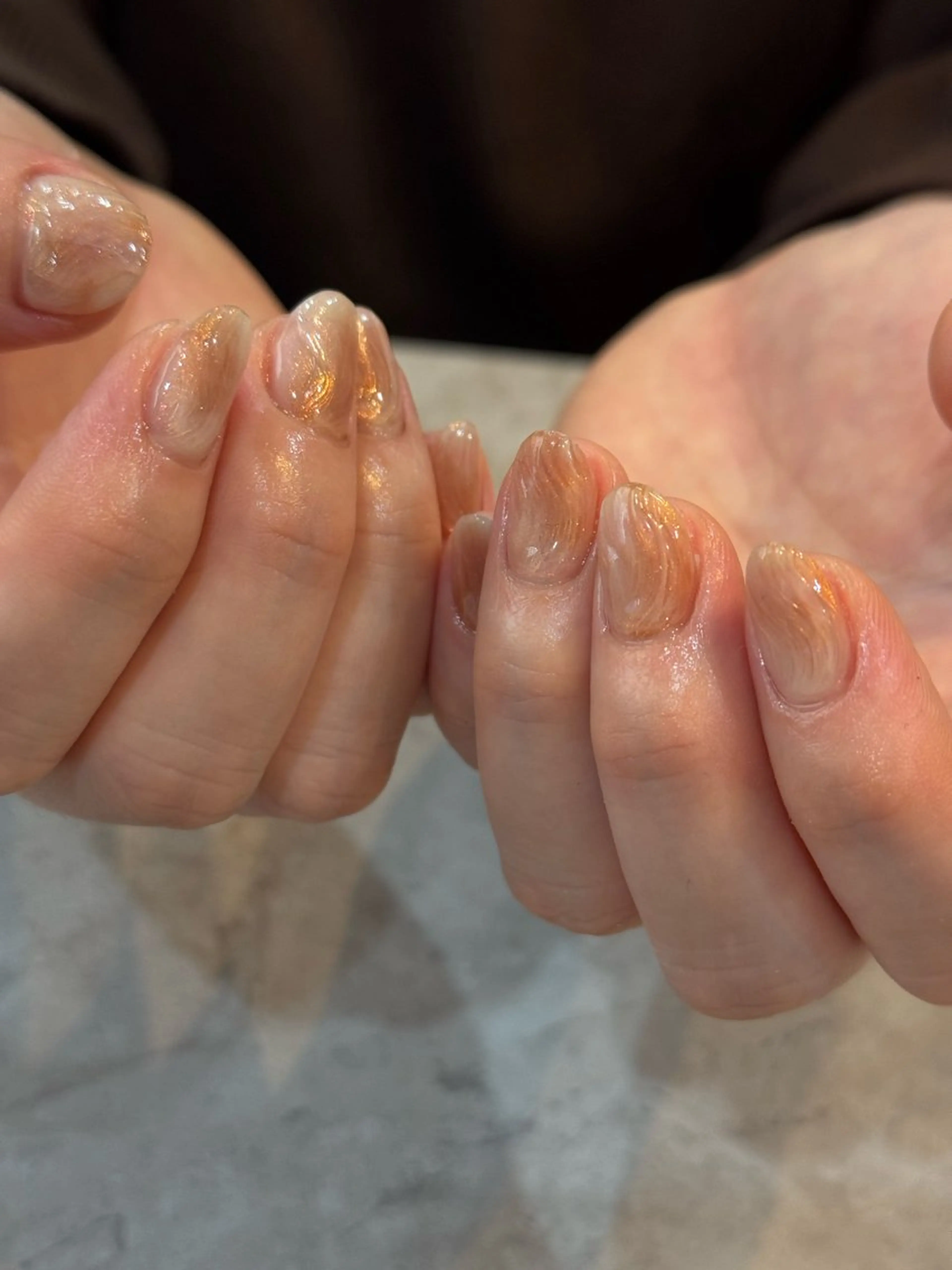ネイル ニュアンスネイル ハンドネイル Blé nailのネイルデザイン