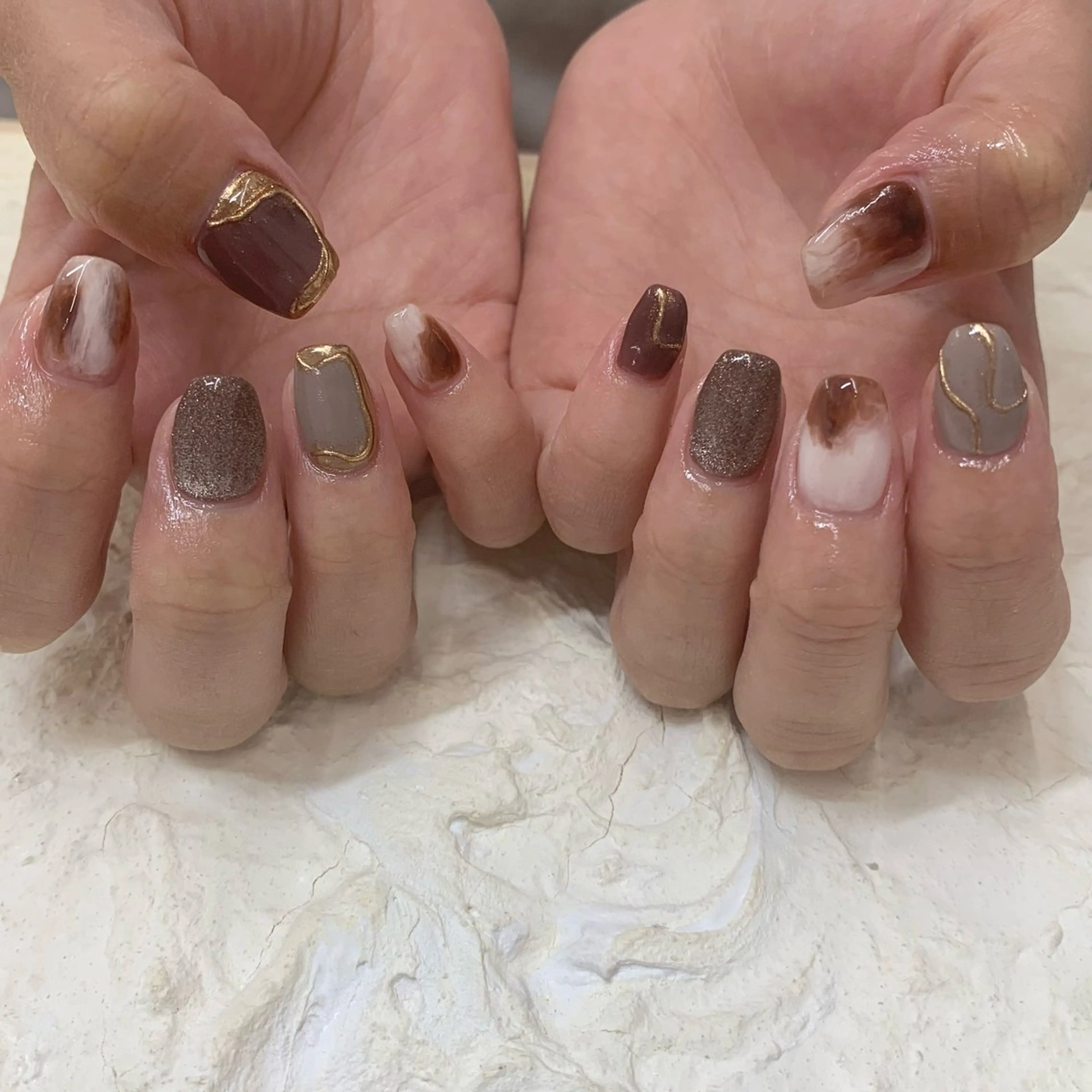 ネイル マキノ ユイのネイルデザイン