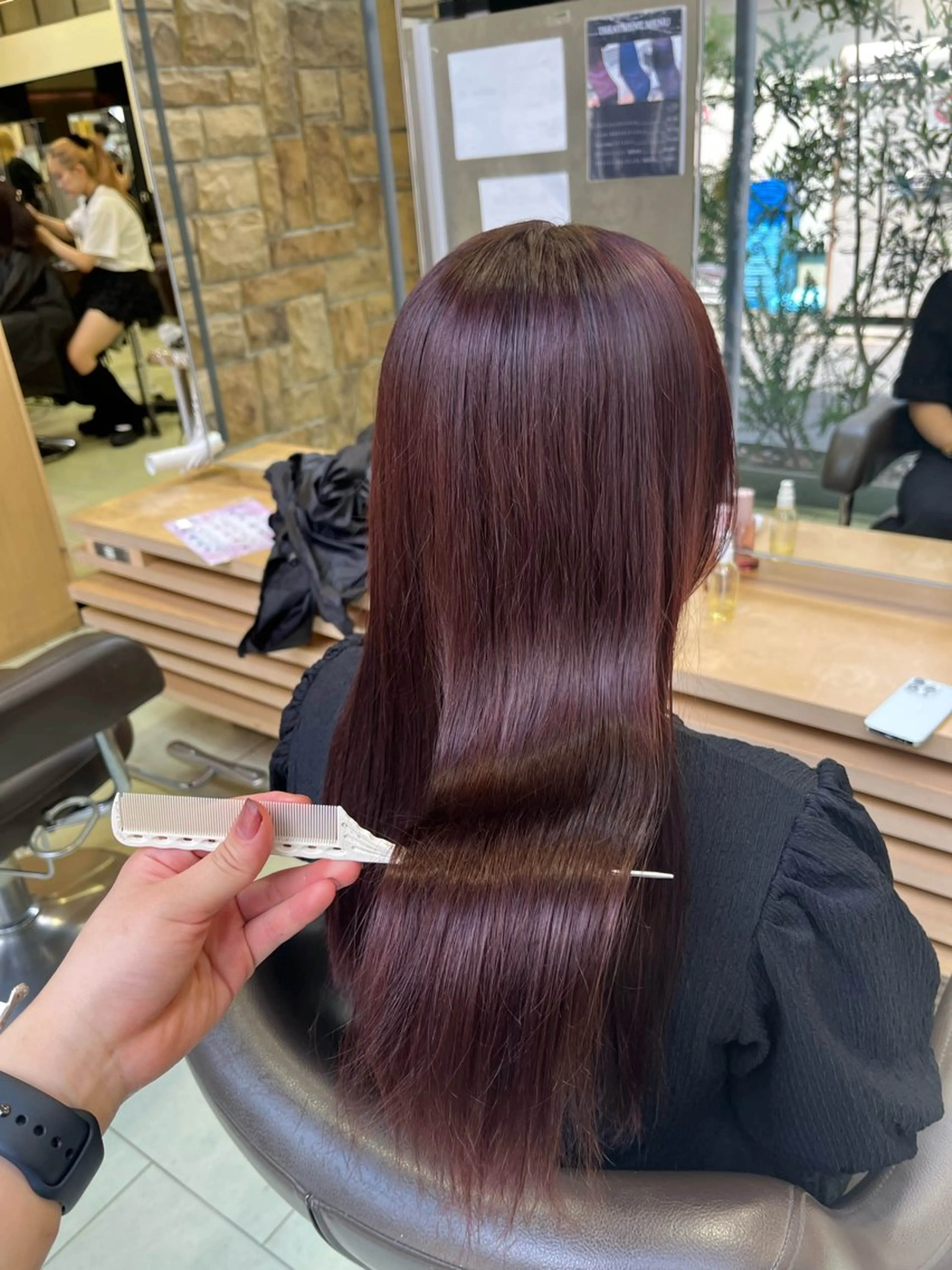 ロング カラー 新宿/パーマ🦋 メンズボブ/めいのヘアスタイル