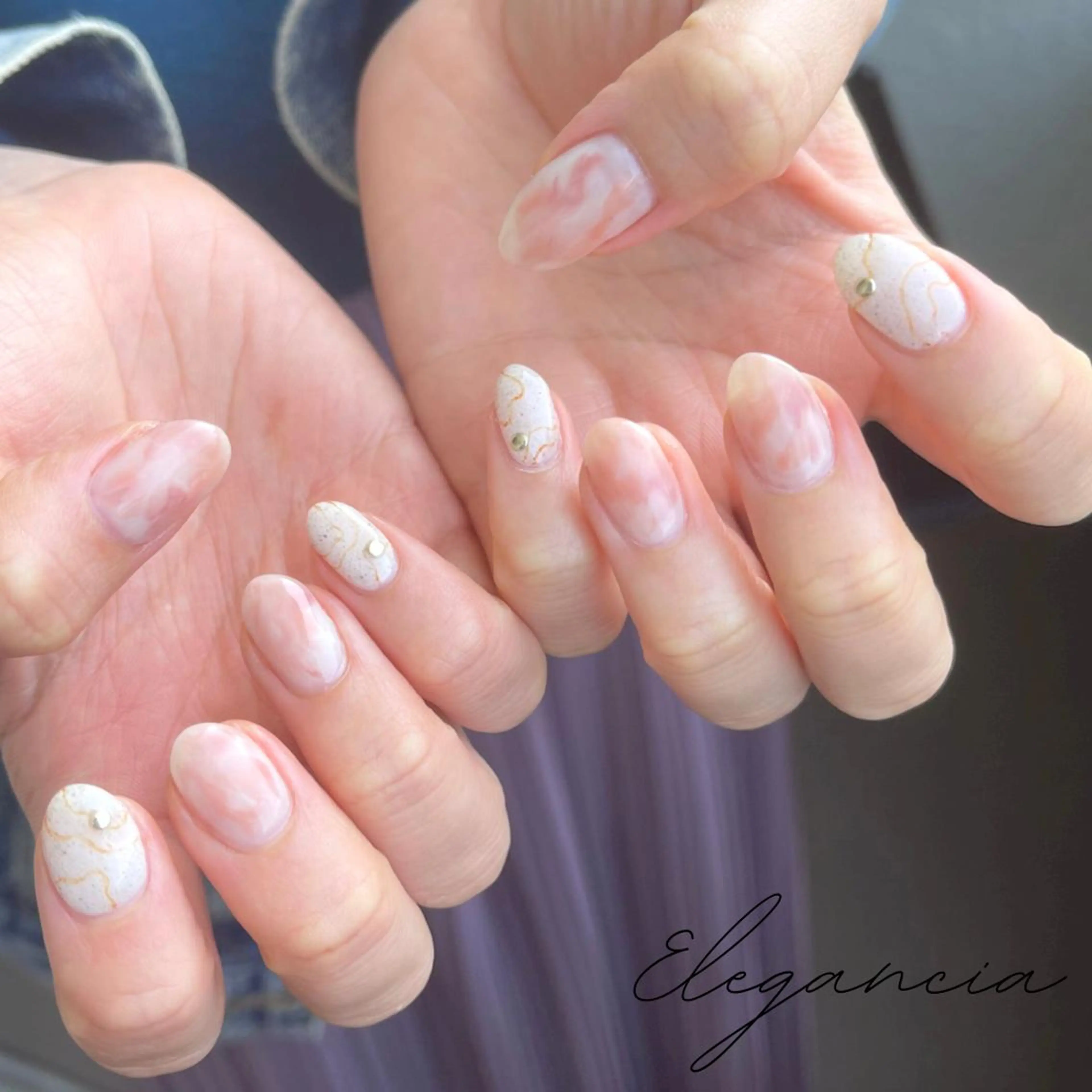 カラー ネイル ハンドネイル Elegancia. Hiromiのネイルデザイン