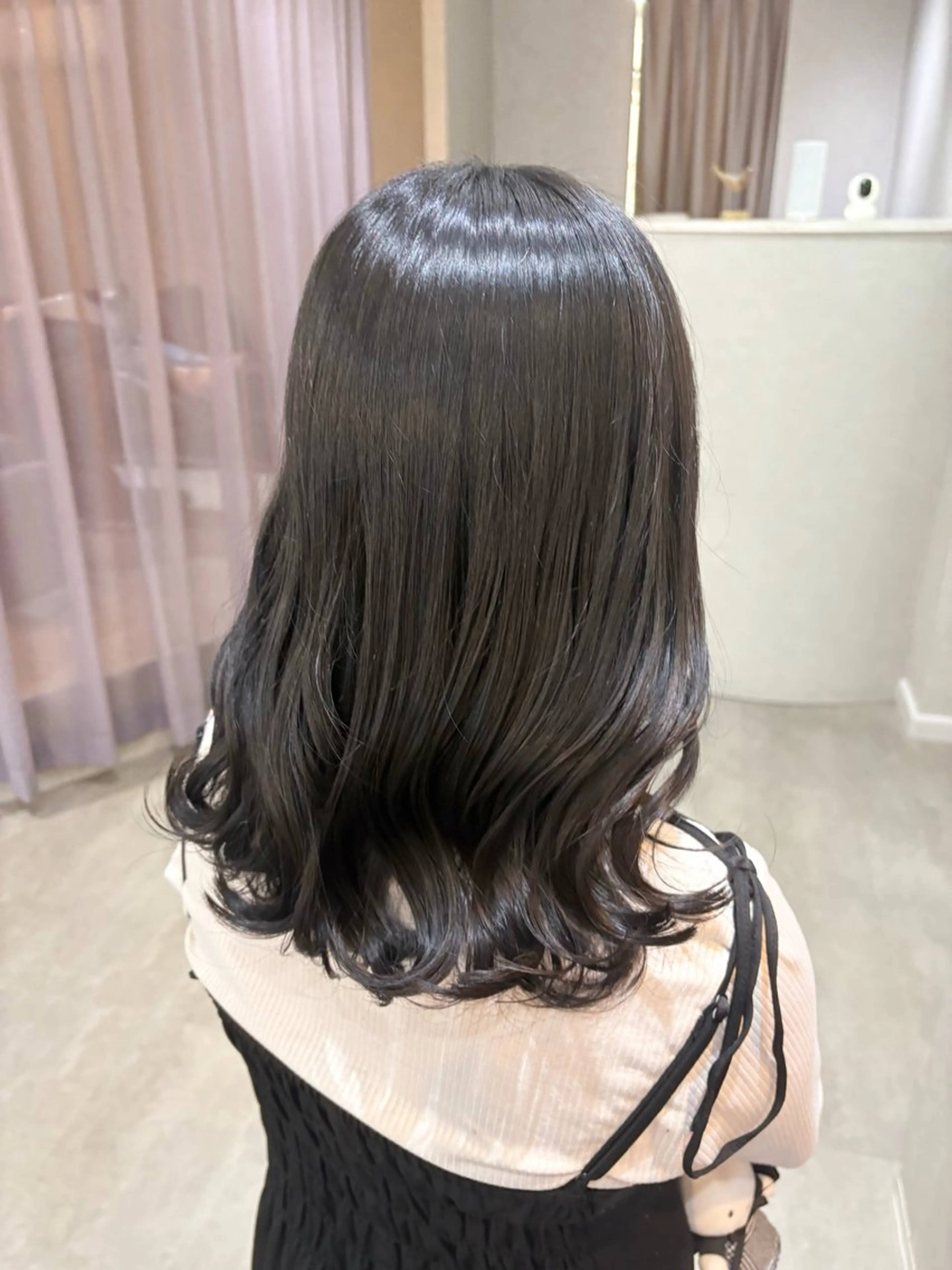 セミロング color couture みほのヘアスタイル