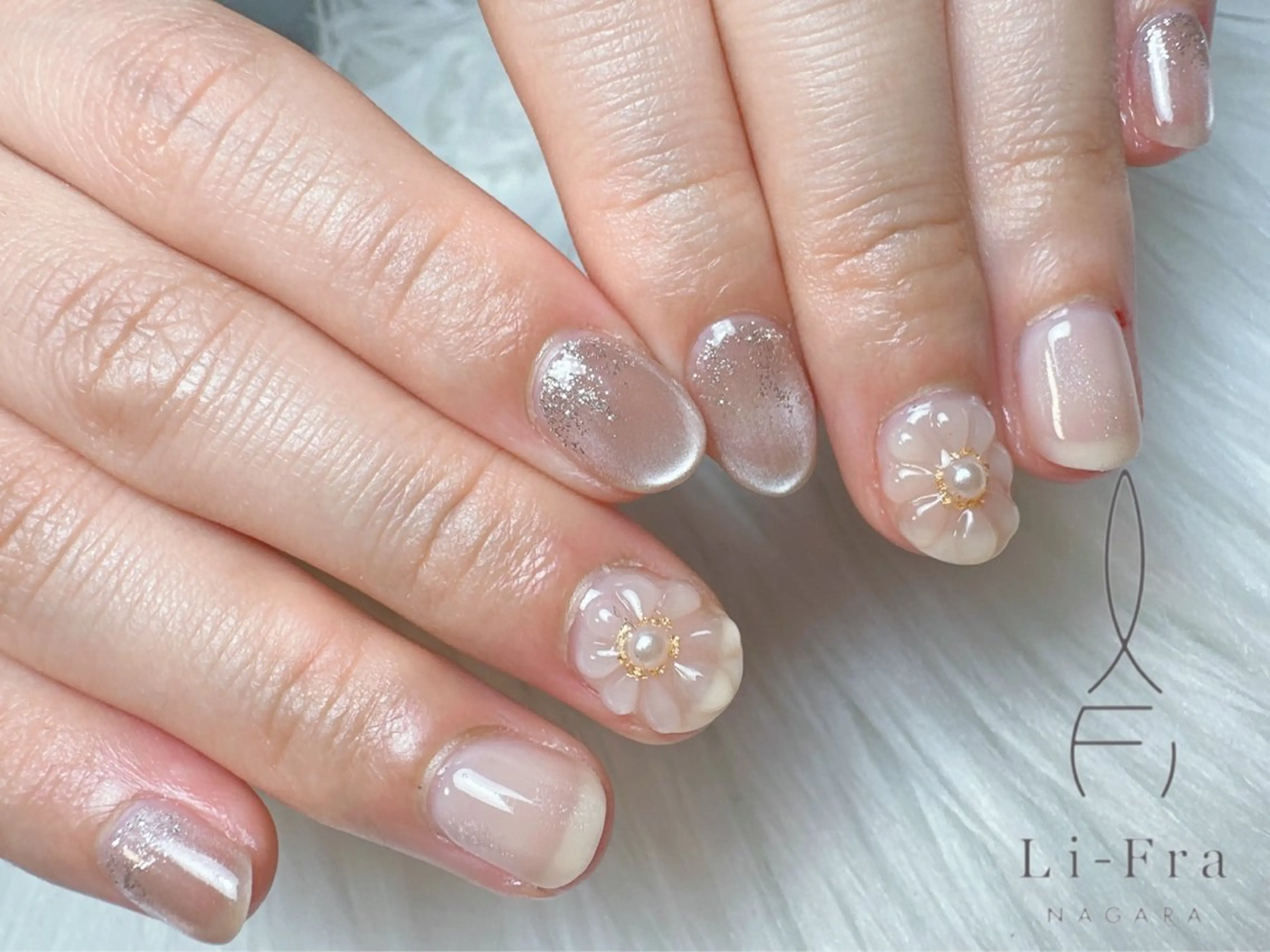 ネイル ハンドネイル li-fra RINAのネイルデザイン