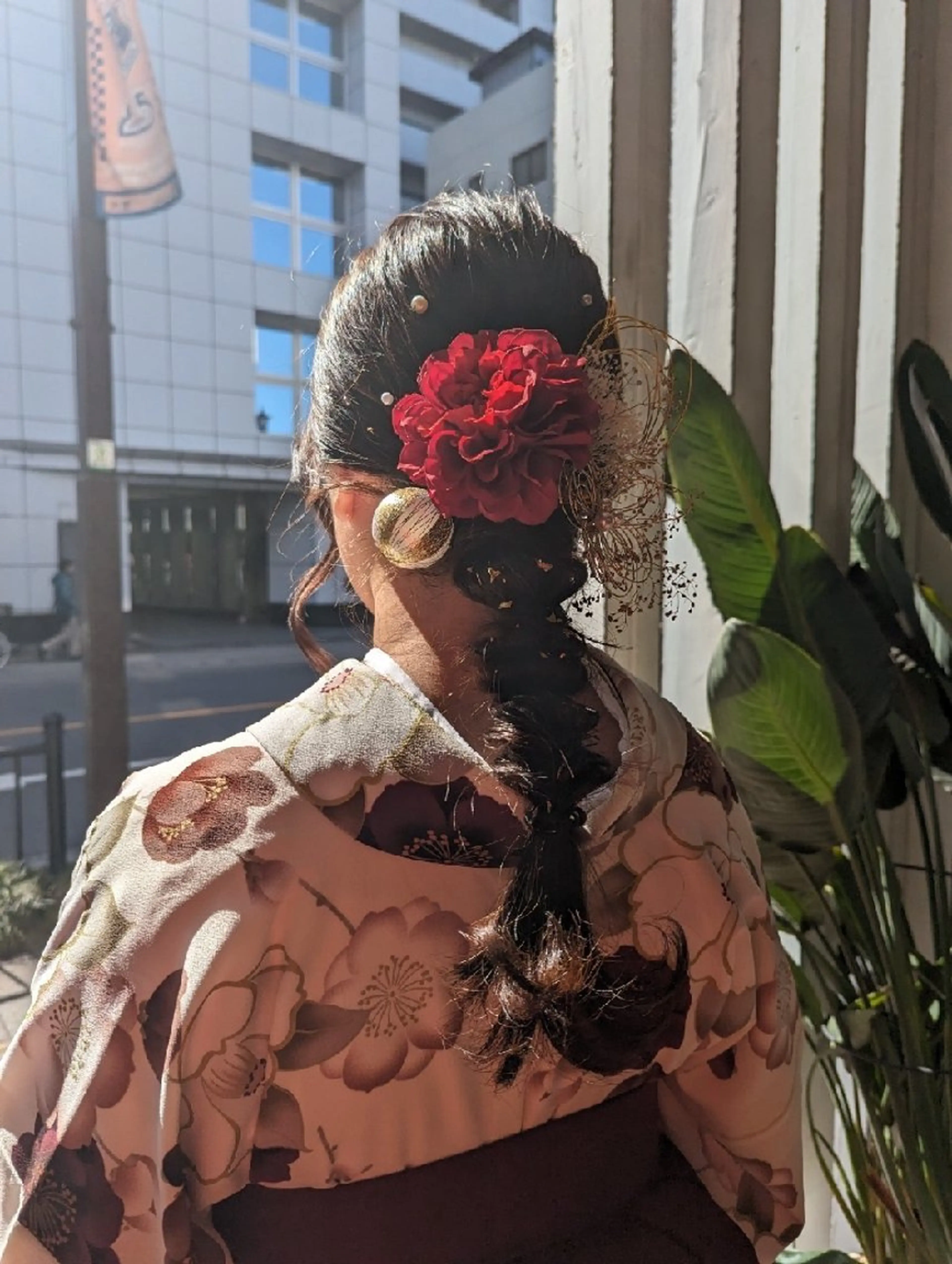 ヘアアレンジ 髪質改善＆白髪ぼかし カラー♡店長みやけ♡のヘアスタイル