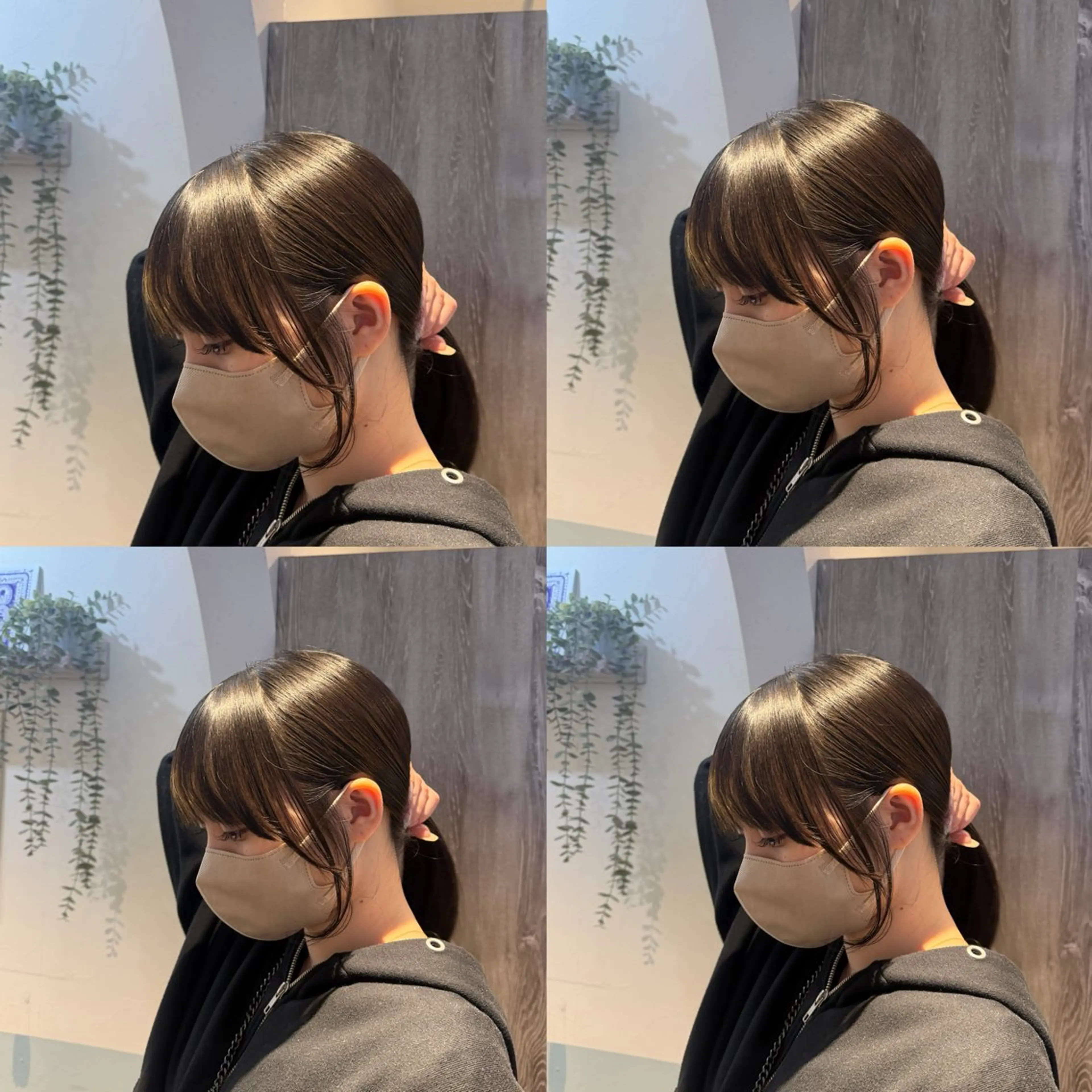 セミロング 艶髪🤎 𝑺𝑬𝑵𝑹𝑰のヘアスタイル