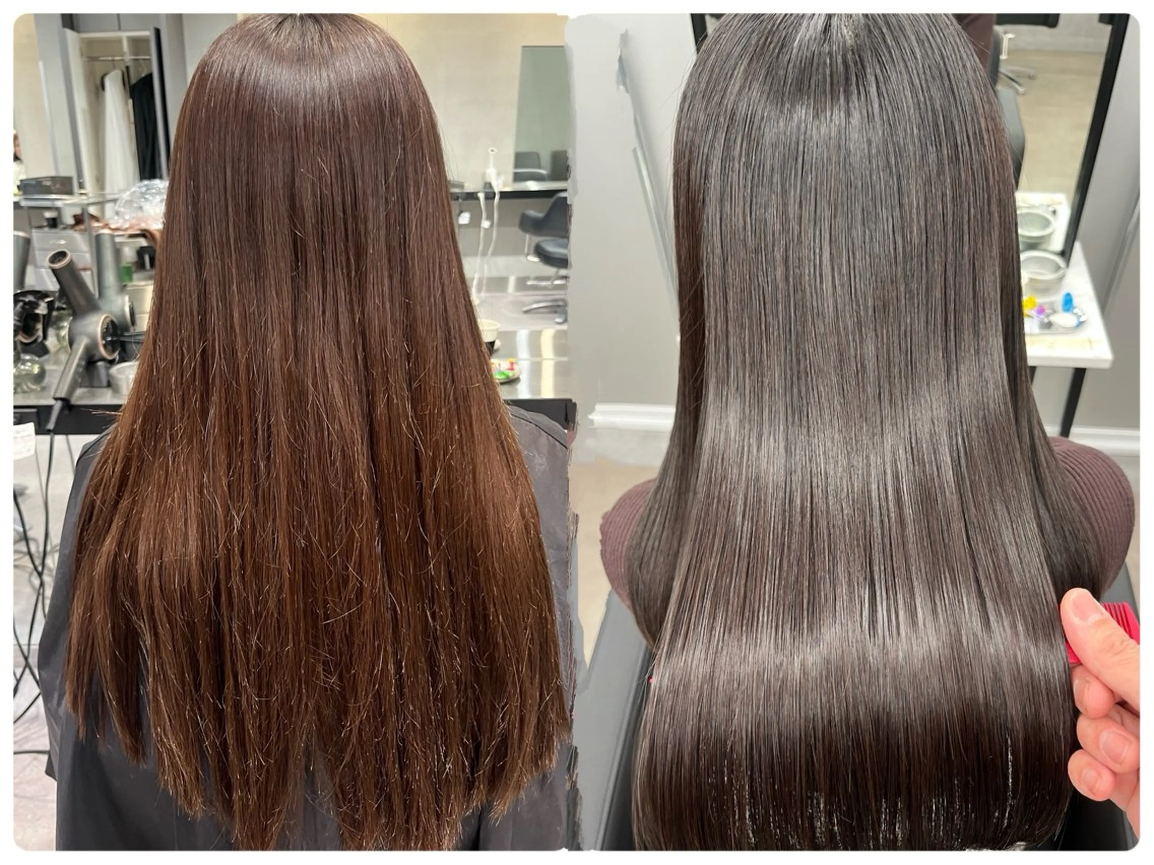 【ご新規限定】アディクシーカラー+カット+最高級ULTOWAオージュアトリートメントの写真