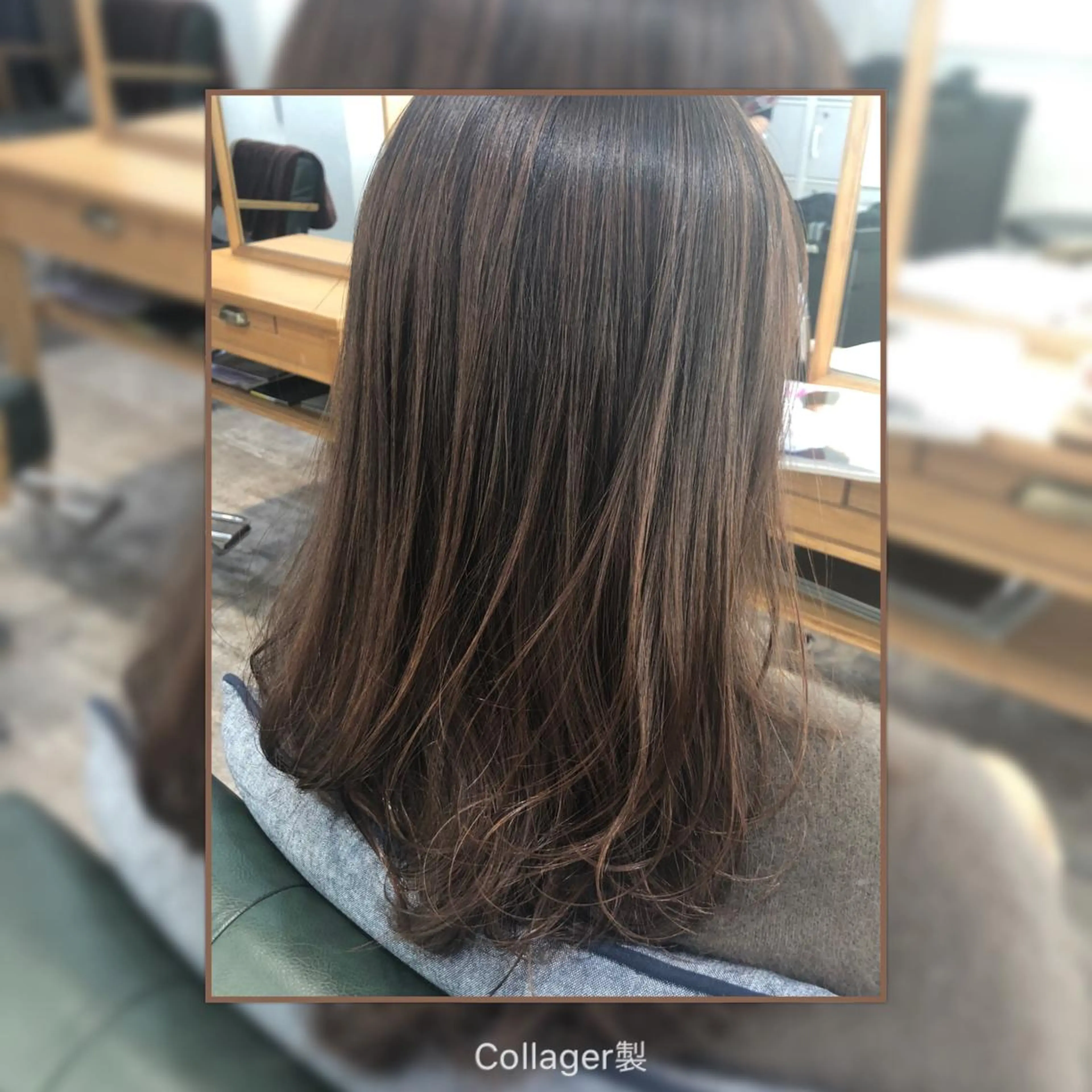 セミロング カラー 💫髪質改善矯正 MIHO💫のヘアスタイル