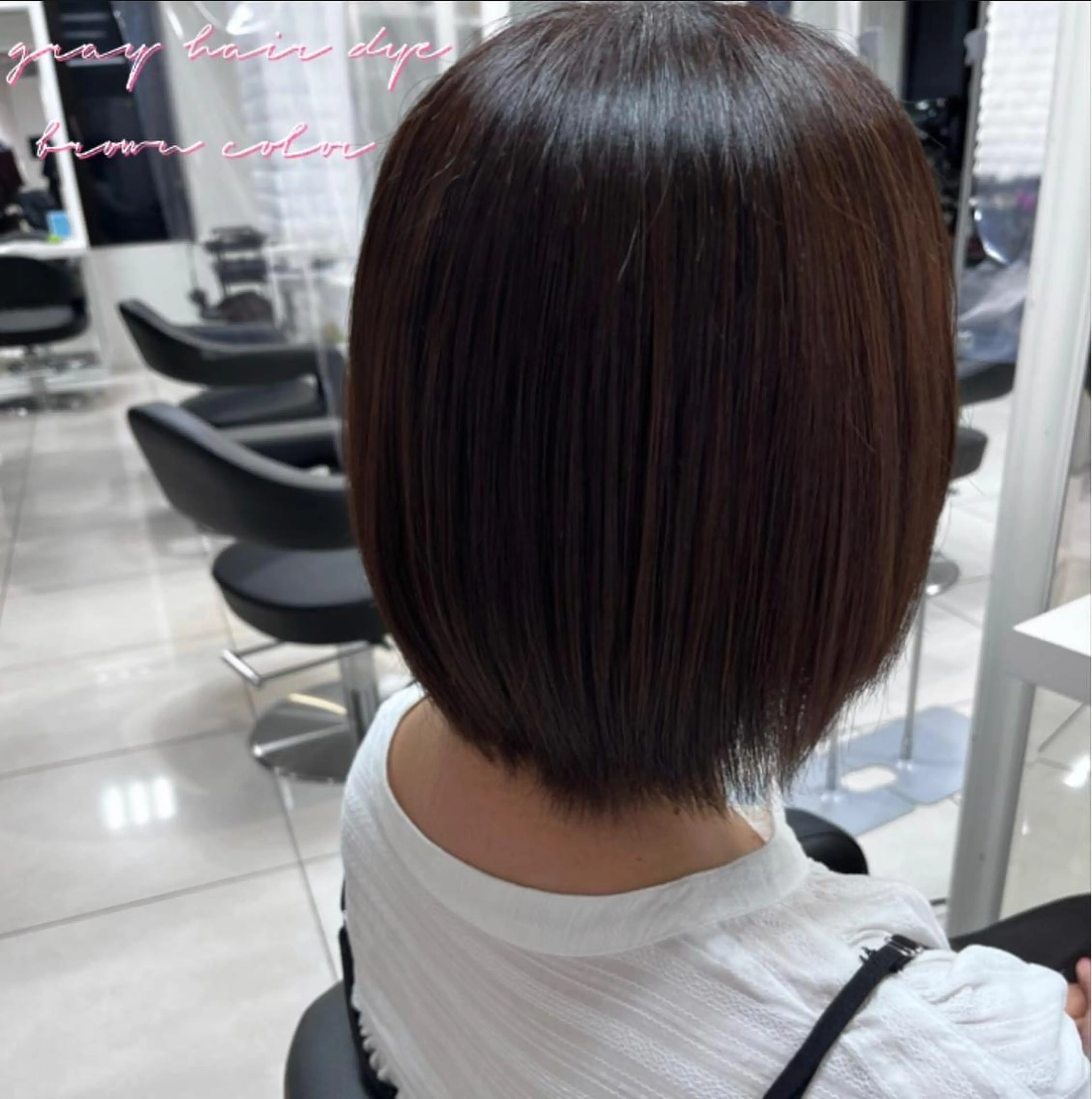 ショート 巖本 真希のヘアスタイル