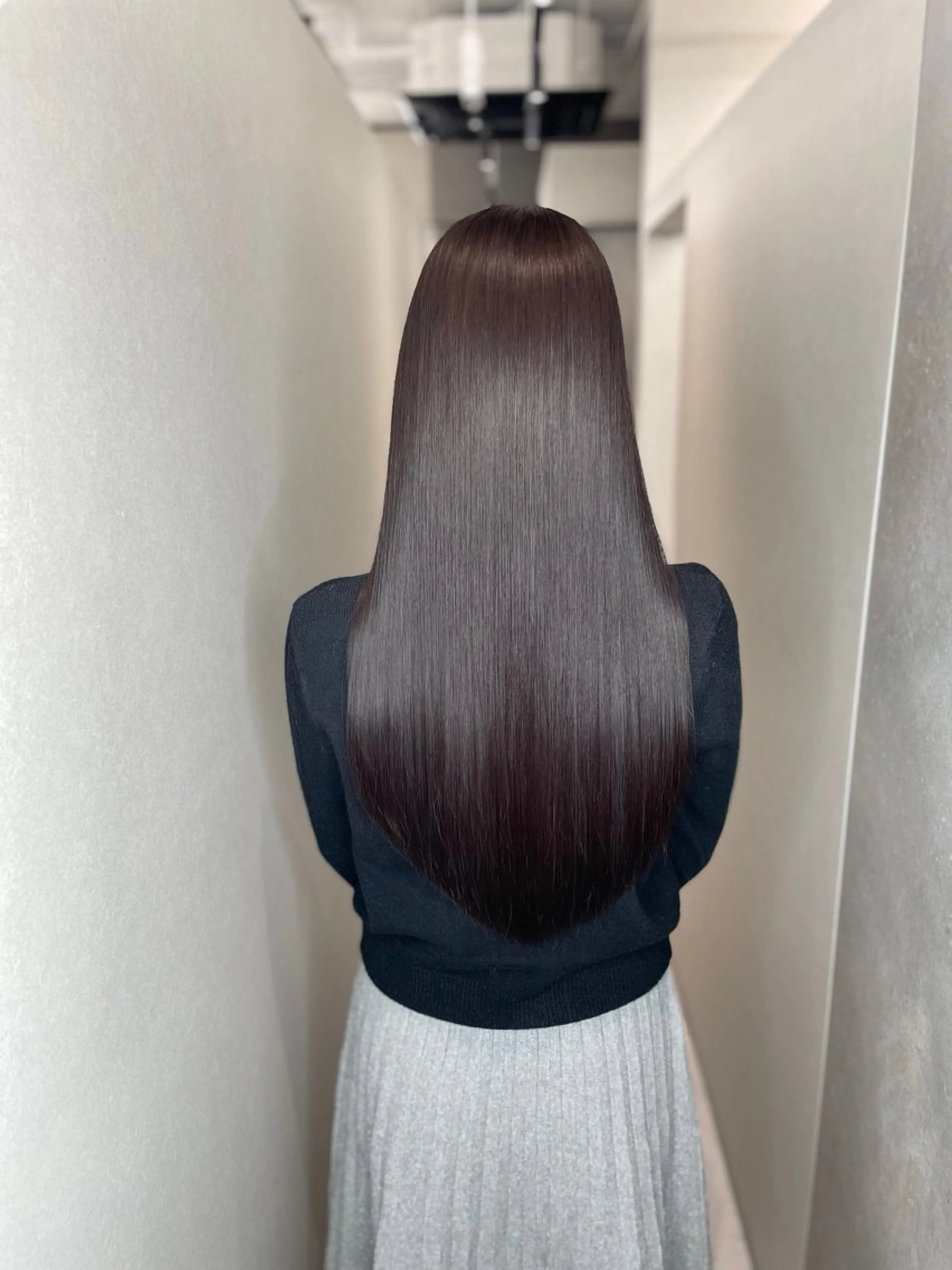ロング トリートメント ヘアカラー トリートメント 今井 勝也のヘアスタイル