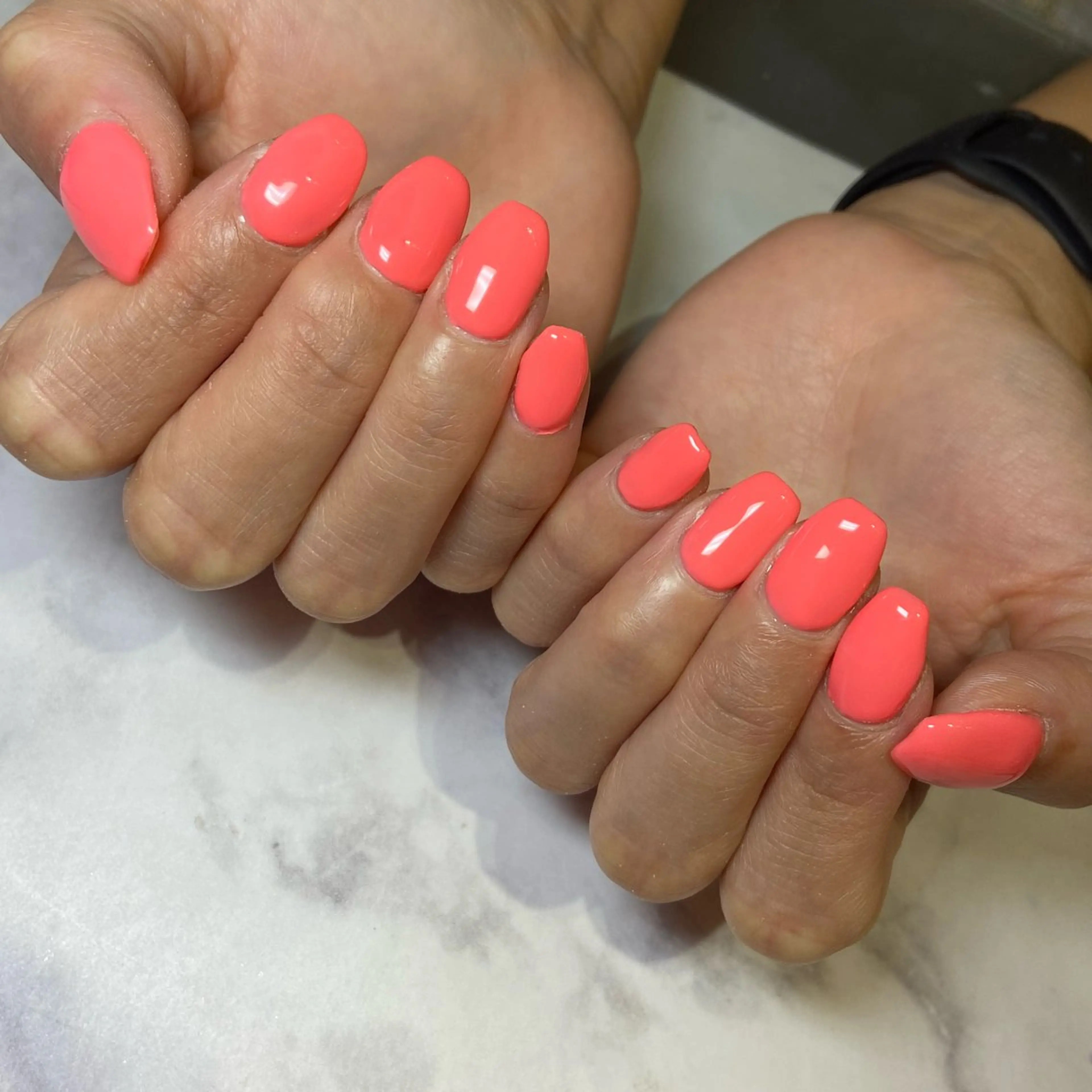ネイル ジェルネイル ワンカラーネイル YUN 💅のネイルデザイン