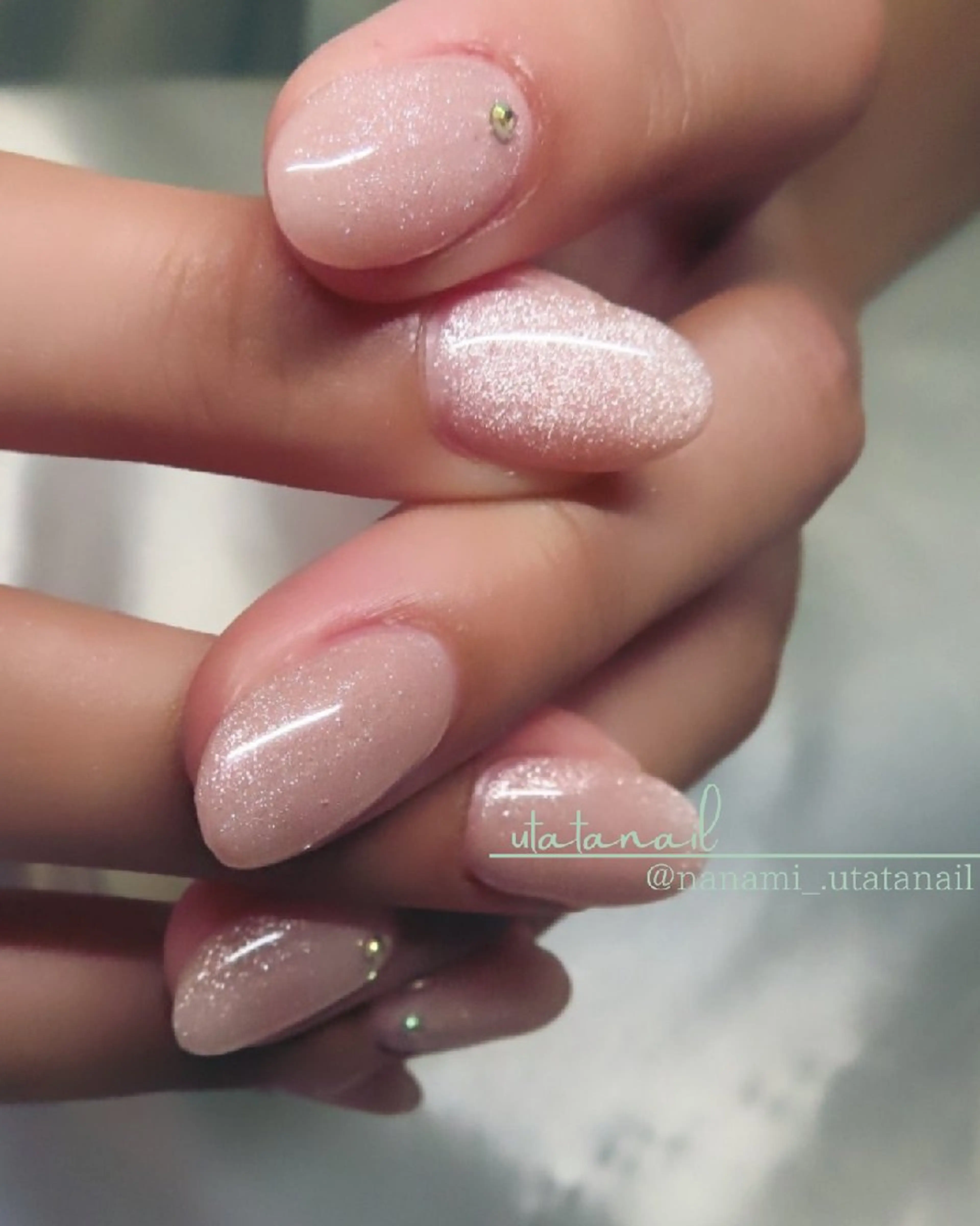 ネイル ハンドネイル 大島 七海のネイルデザイン