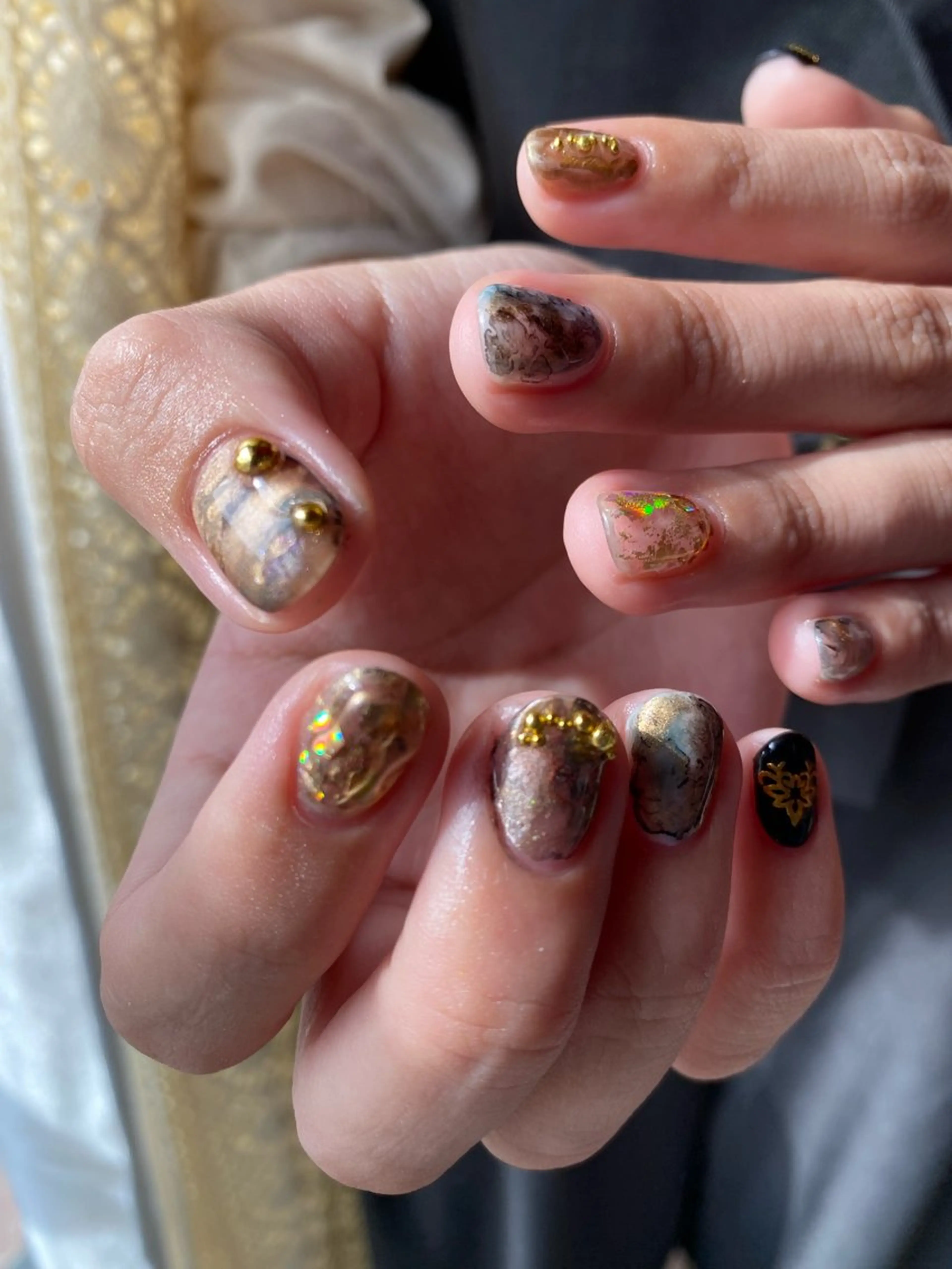 ネイル ハンドネイル NICO nail　三軒茶屋店　ネイル＆アイラッシュ所属・oichan 𖦹°‧のネイルデザイン