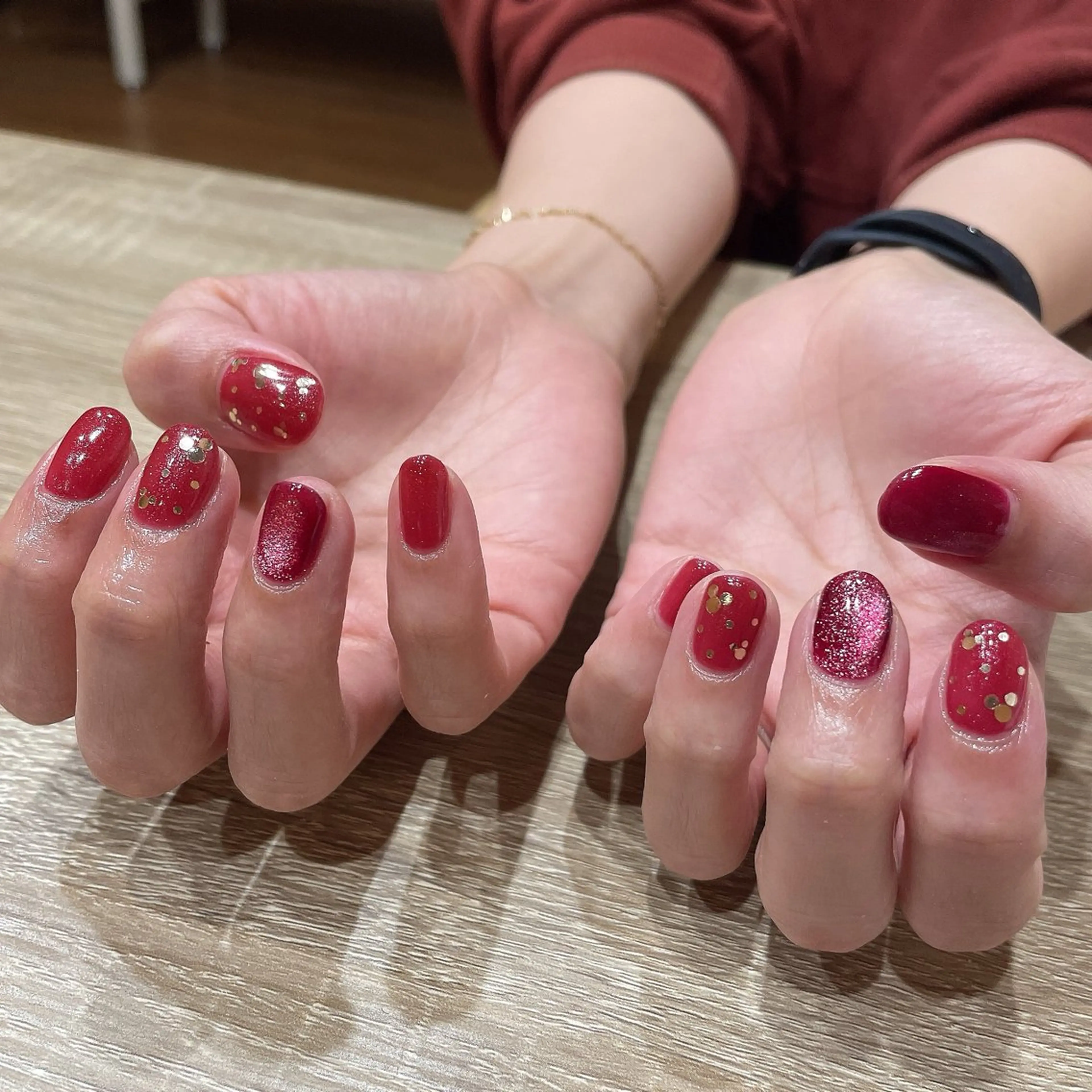 ネイル ラメ(グリッター) ハンドネイル liberté🫧 新小岩のネイルデザイン