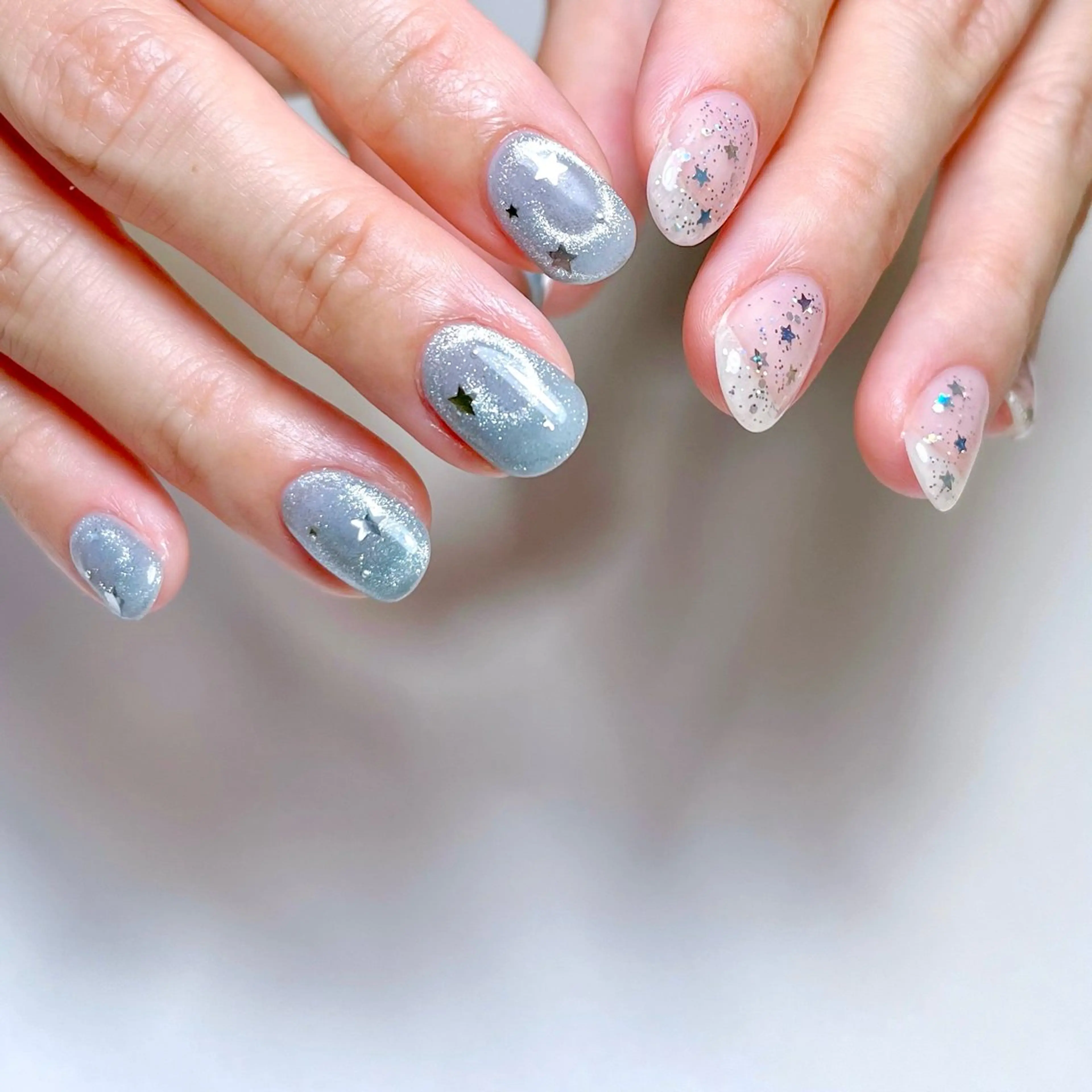 ネイル ハンドネイル いちごパフェ ゆいのネイルデザイン